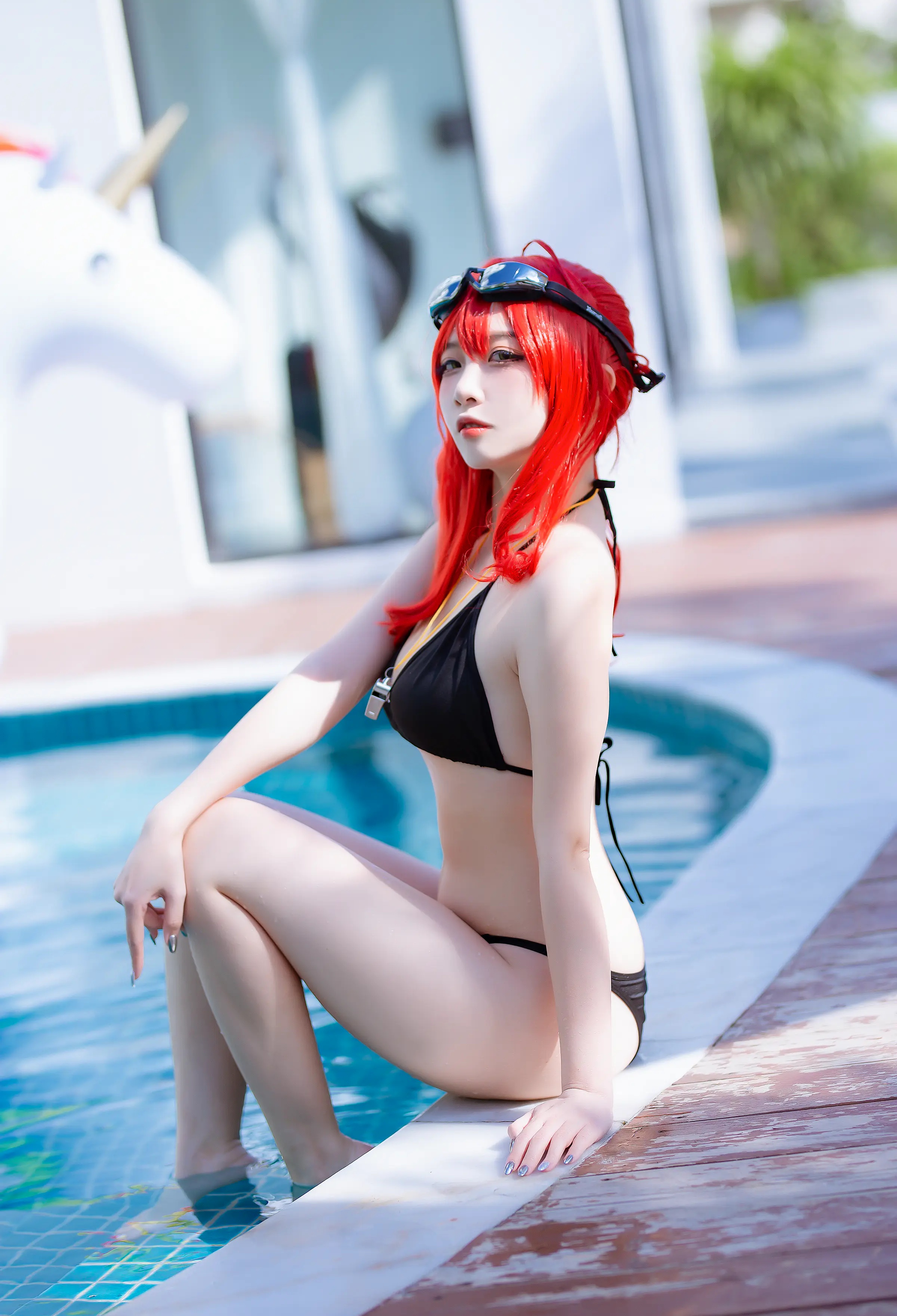 Coser美女_二佐nisa_No.121 &ndash; 碧蓝航线 扎拉泳装 主题写真 [13P]Xiuren秀人写真高清美女套图写真下载-看套图看套图
