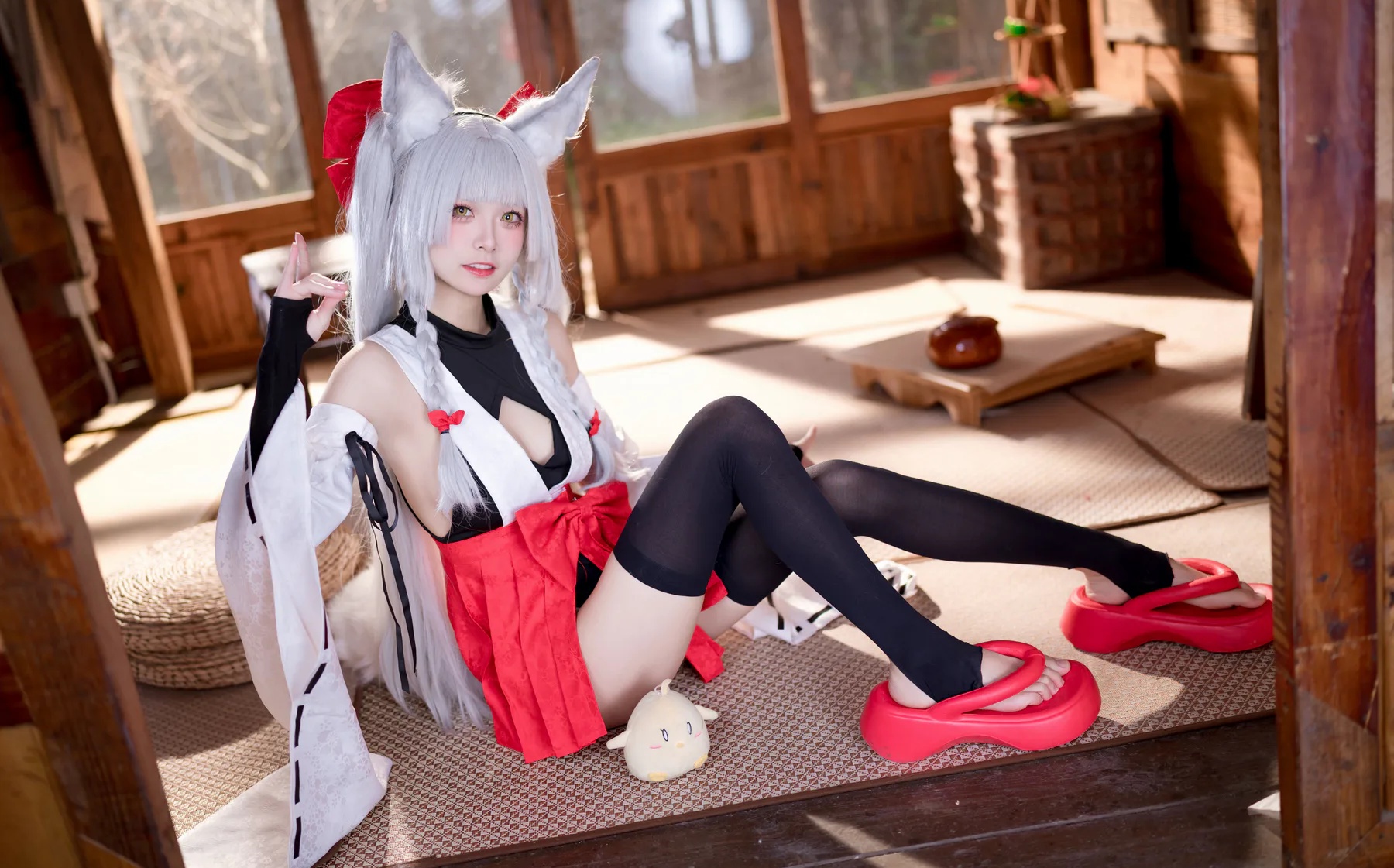 人气Coser美女_九柒喵_No.024 碧蓝航线 朝凪 原皮 主题写真 [40P]Xiuren秀人写真高清美女套图写真下载-看套图看套图