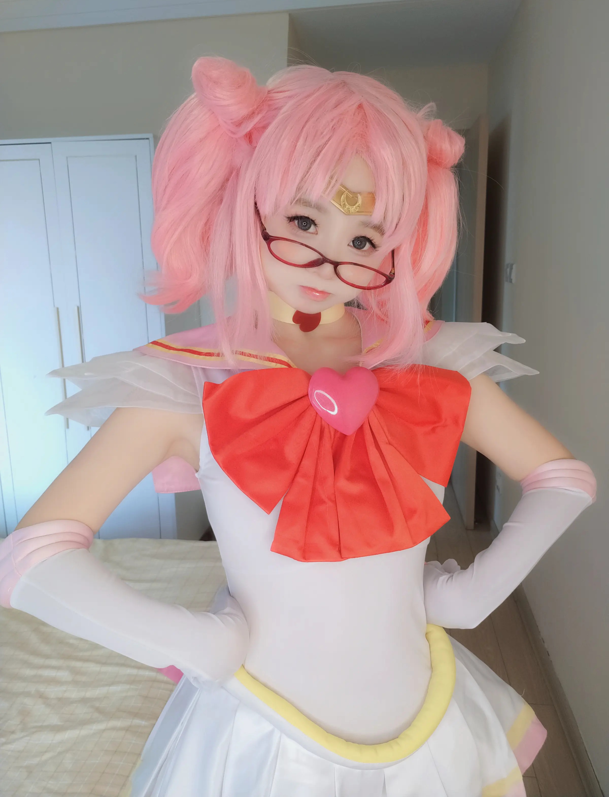 Coser美女_软妹摇摇乐yoyo_No.101 Chibiusa Tsukino [110P]-看套图