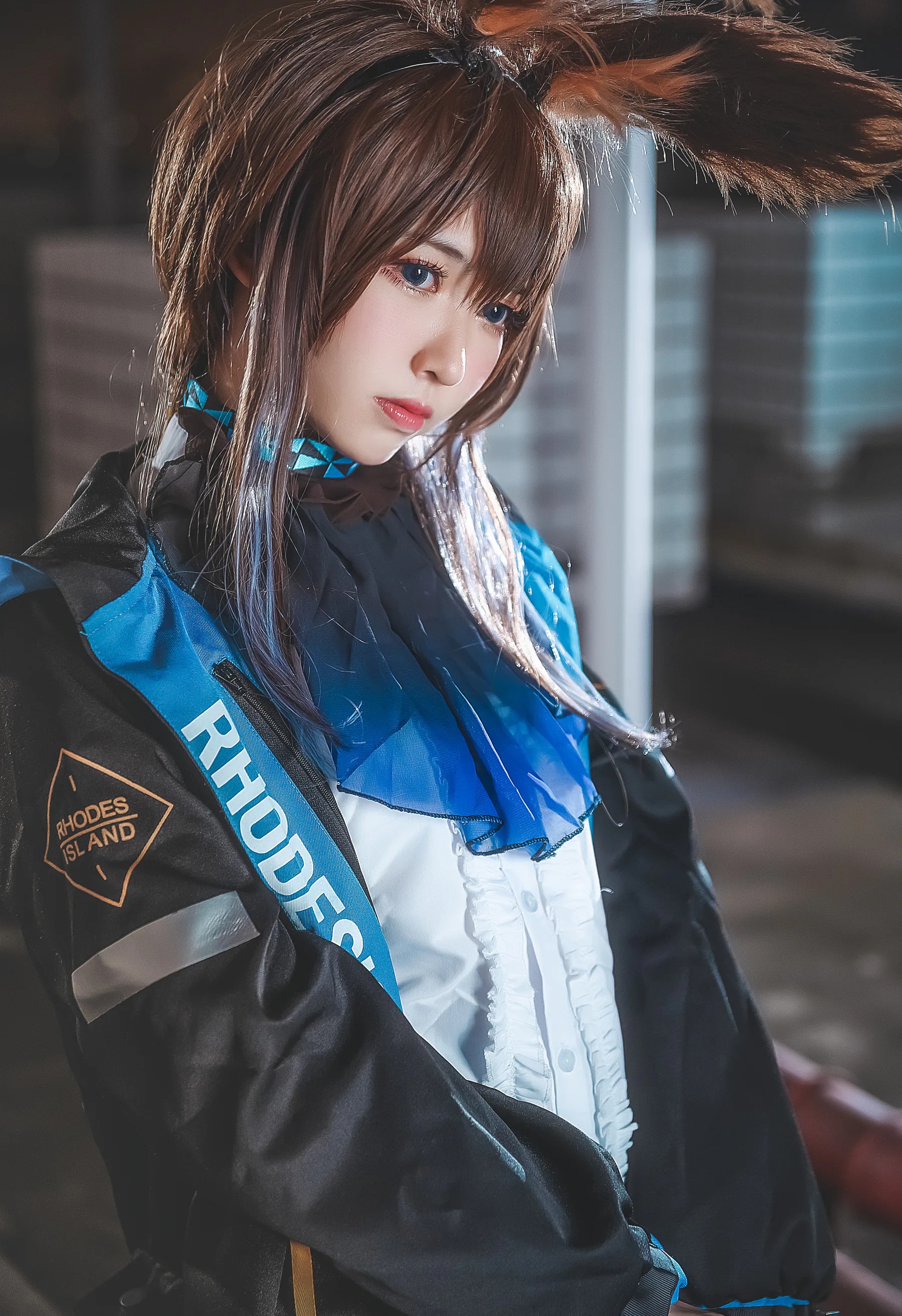 动漫博主_鳗鱼霏儿_No.019 明日方舟 主题写真 [10P]Xiuren秀人写真高清美女套图写真下载-看套图看套图