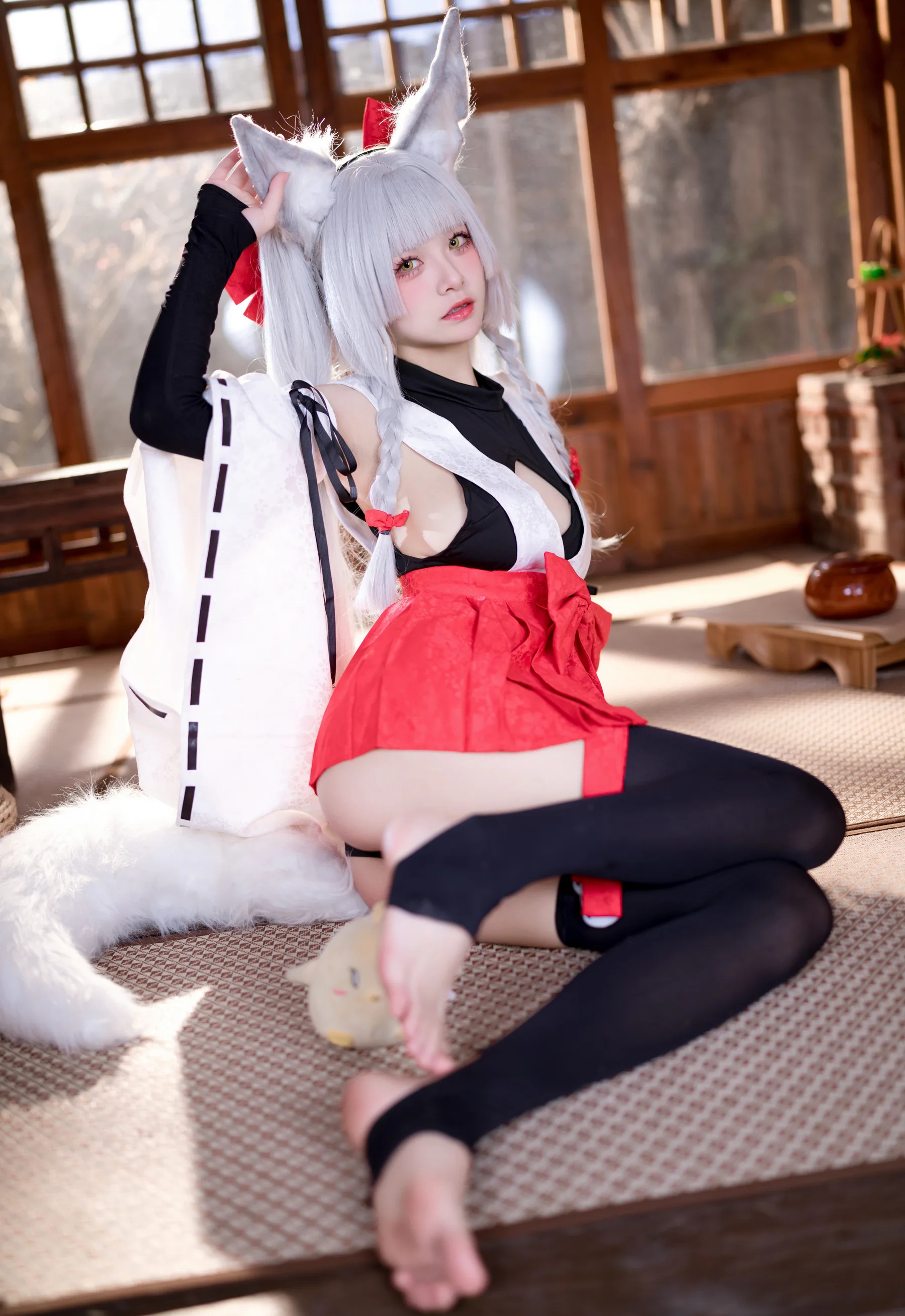 人气Coser美女_九柒喵_No.024 碧蓝航线 朝凪 原皮 主题写真 [40P]Xiuren秀人写真高清美女套图写真下载-看套图看套图