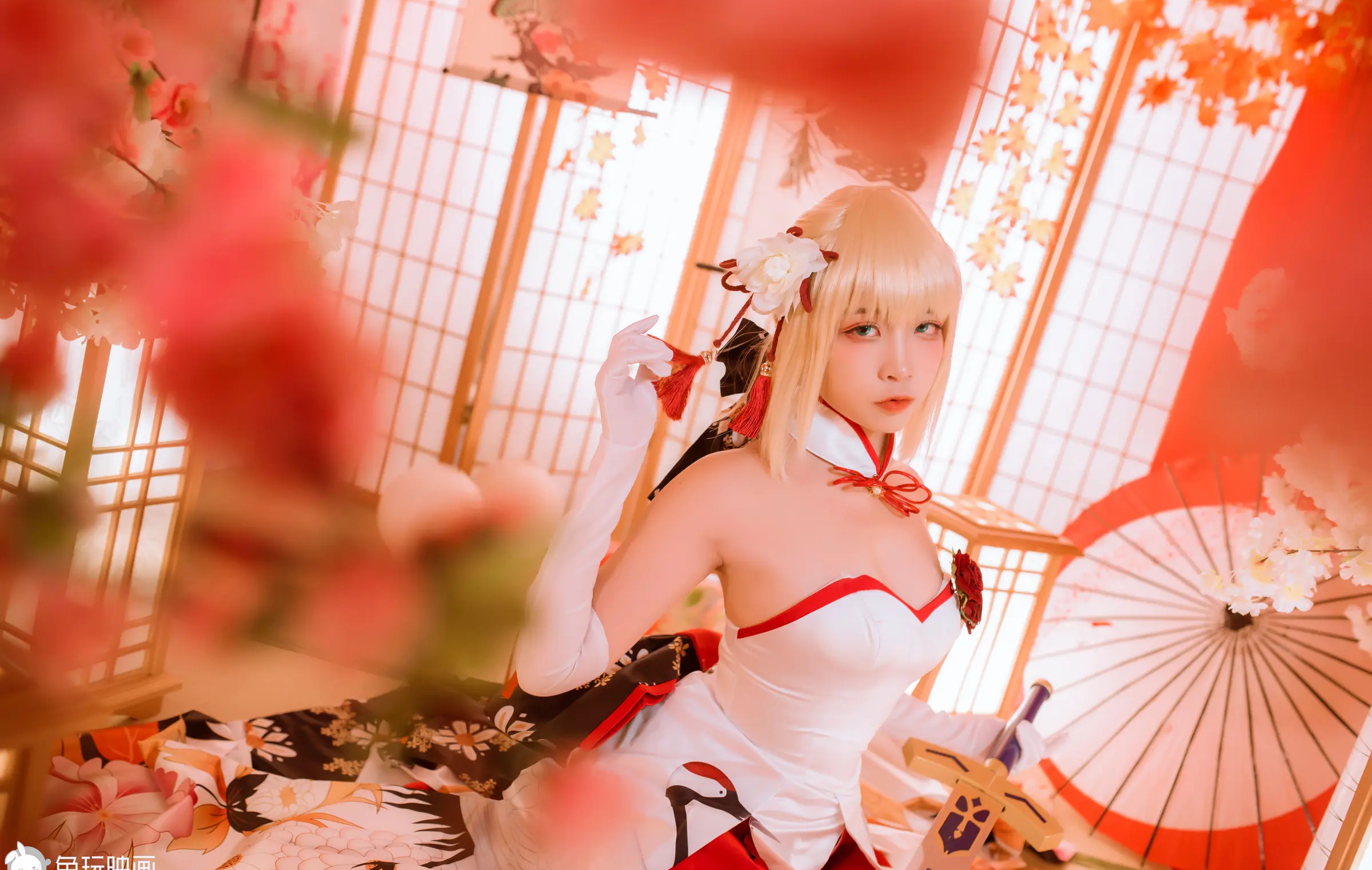 Coser美女_二佐nisa_No.126 &ndash; Saber 主题写真 [19P]Xiuren秀人写真高清美女套图写真下载-看套图看套图