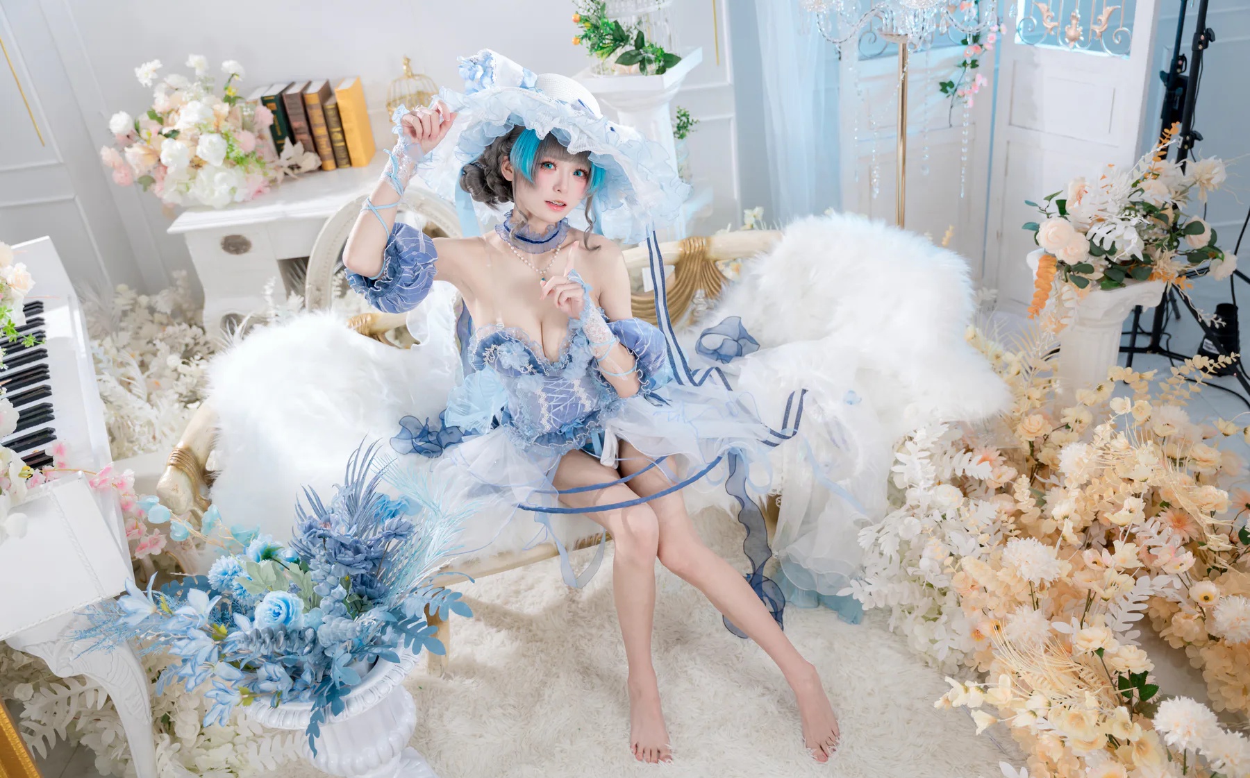 人气Coser美女_九柒喵_No.021 柴郡 冰雪 废稿 (碧蓝航线) [32P]Xiuren秀人写真高清美女套图写真下载-看套图看套图