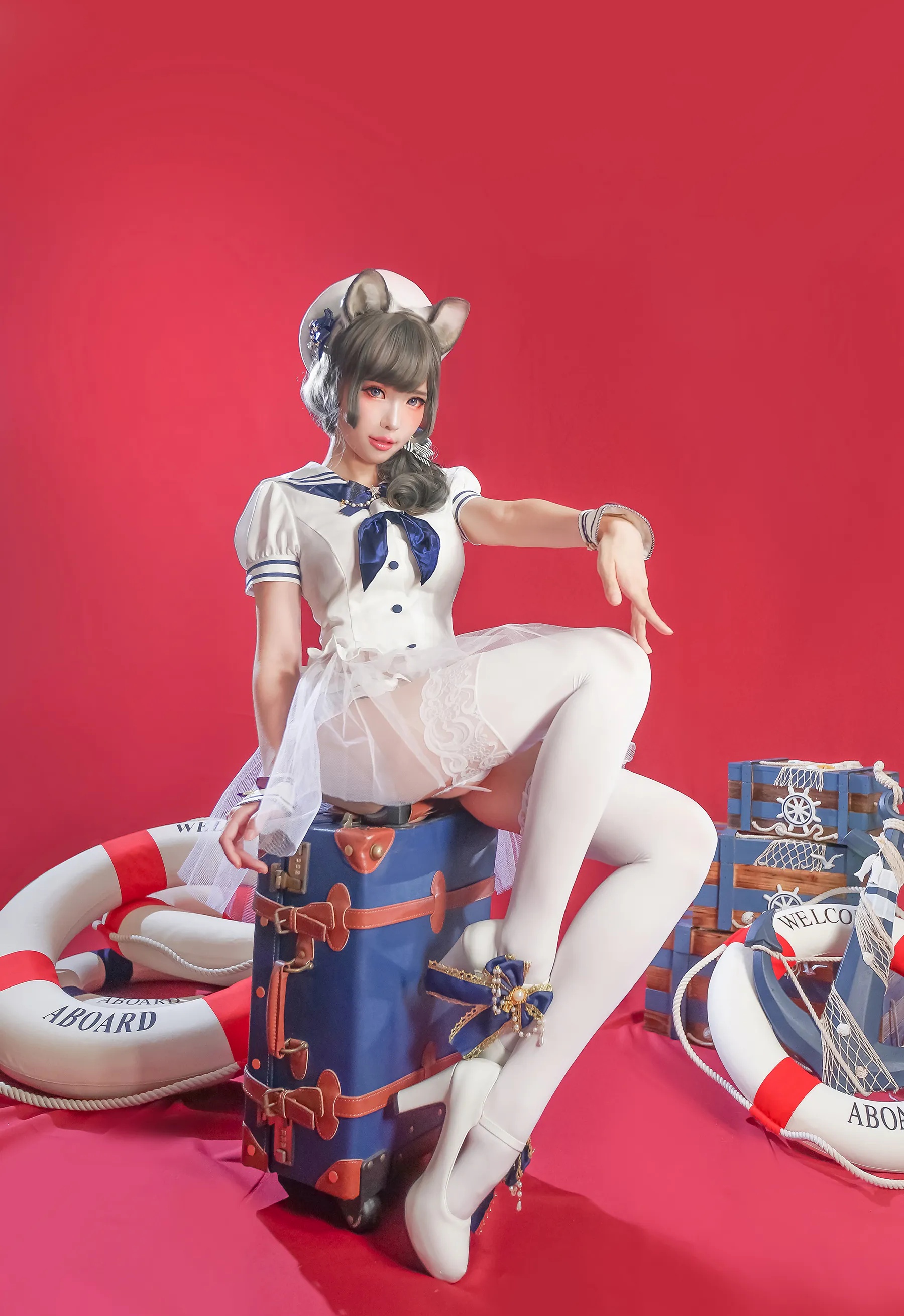 Coser妹子_ElyEE子_No.048 灰太狼-jk 主题写真 [22P]Xiuren秀人写真高清美女套图写真下载-看套图看套图
