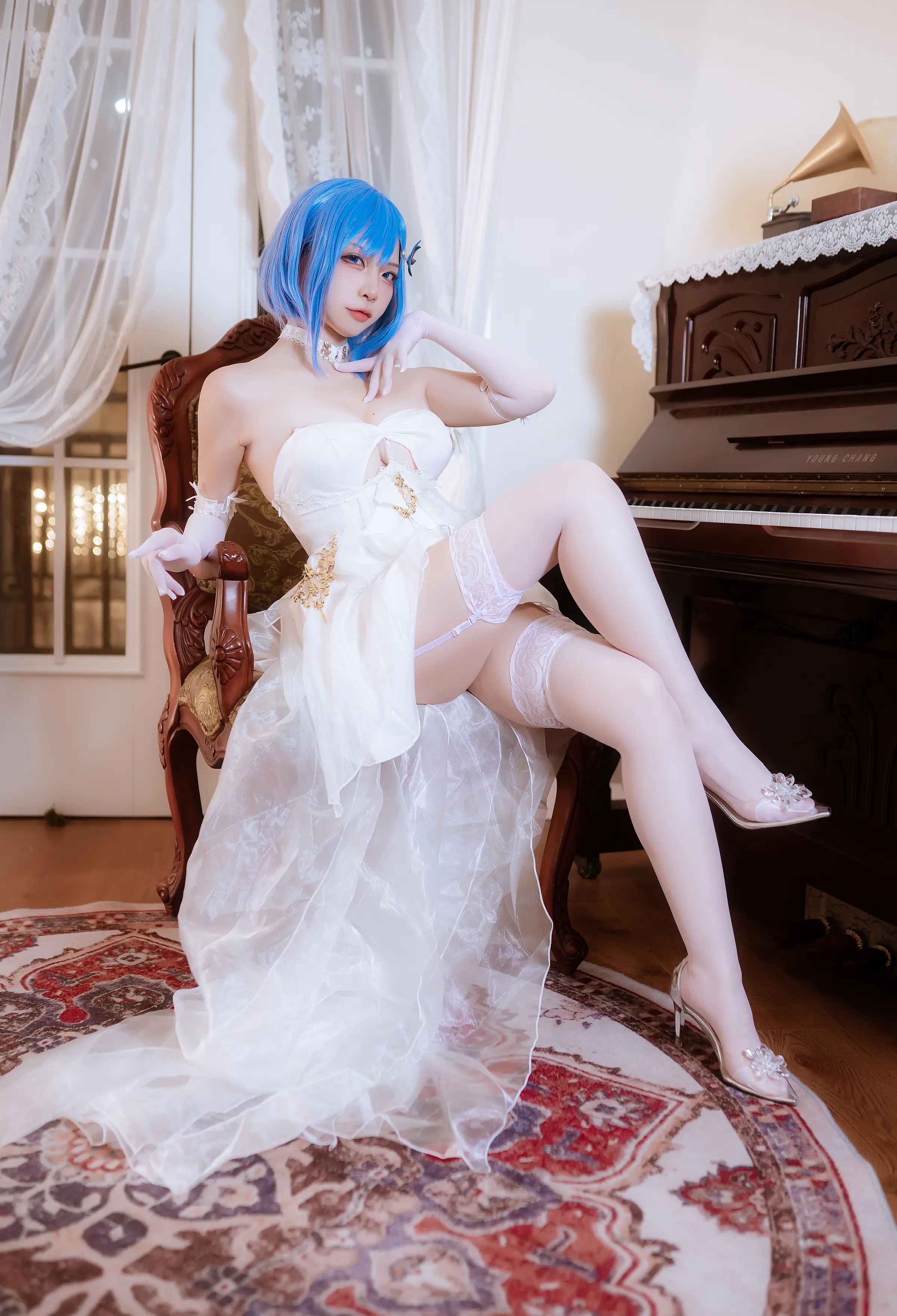 Coser美女_二佐nisa_No.170 &ndash; 恰巴耶夫礼服 主题写真 [89P]Xiuren秀人写真高清美女套图写真下载-看套图看套图