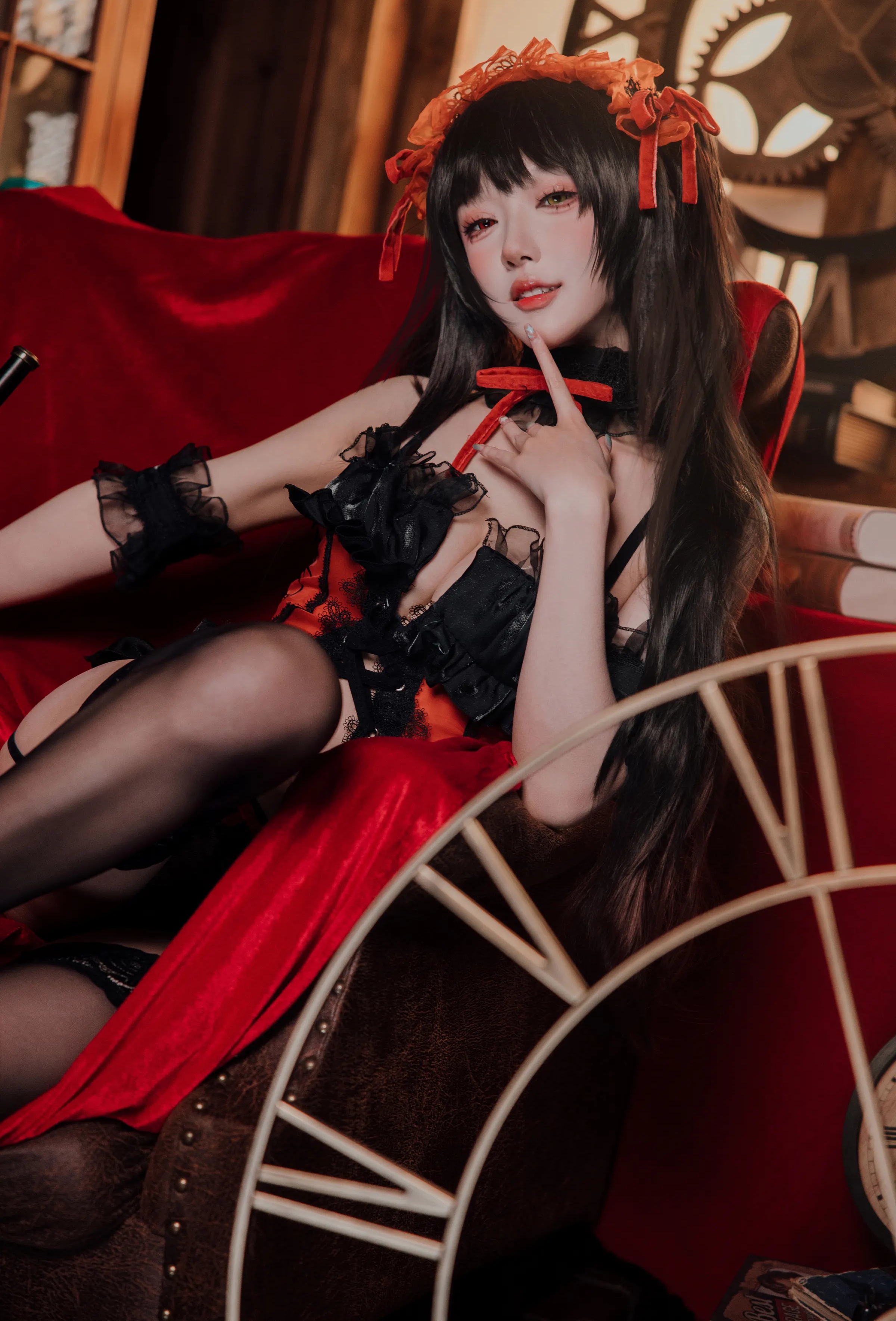 图片[5]-动漫博主_阿包也是兔娘_No.104 &ndash; 约会大作战 时崎狂三 [36P]-Coser网络美女论坛-免费套图-看套图
