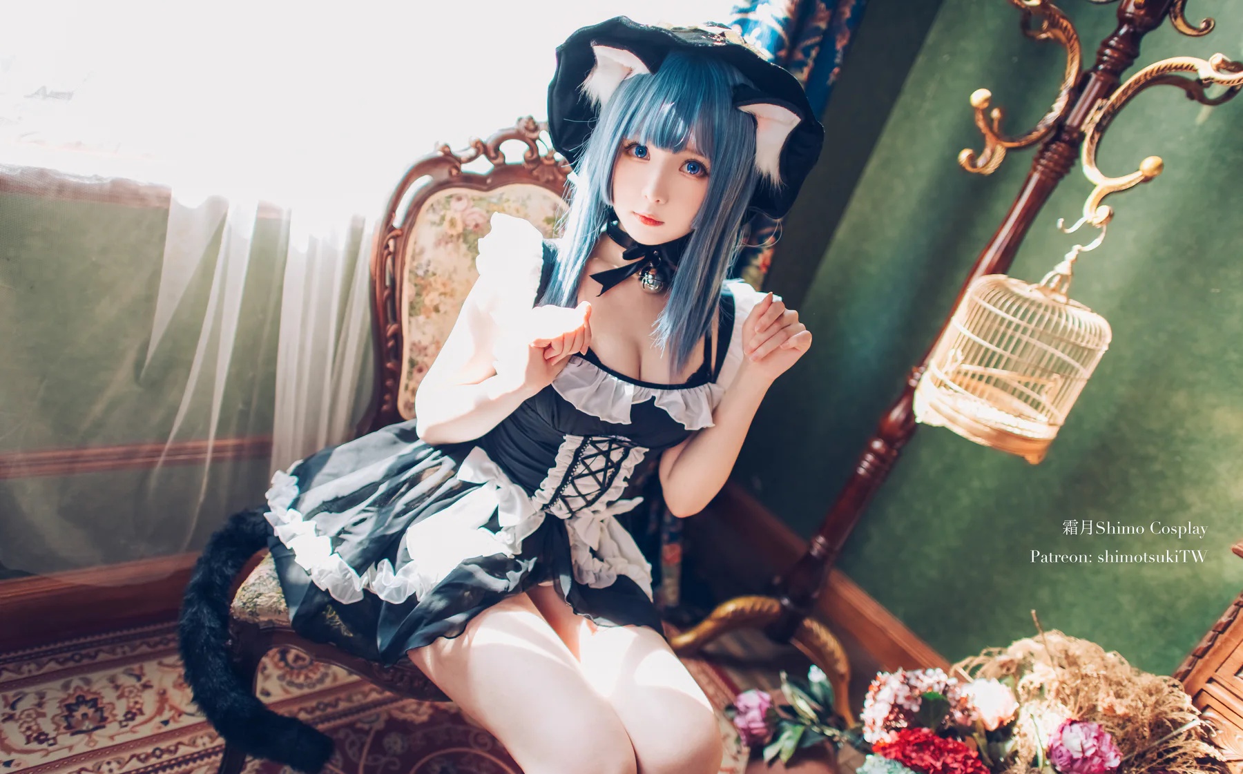 Coser美女_霜月shimo_No.155 &ndash; Original Cat Witch [14P]Xiuren秀人写真高清美女套图写真下载-看套图看套图