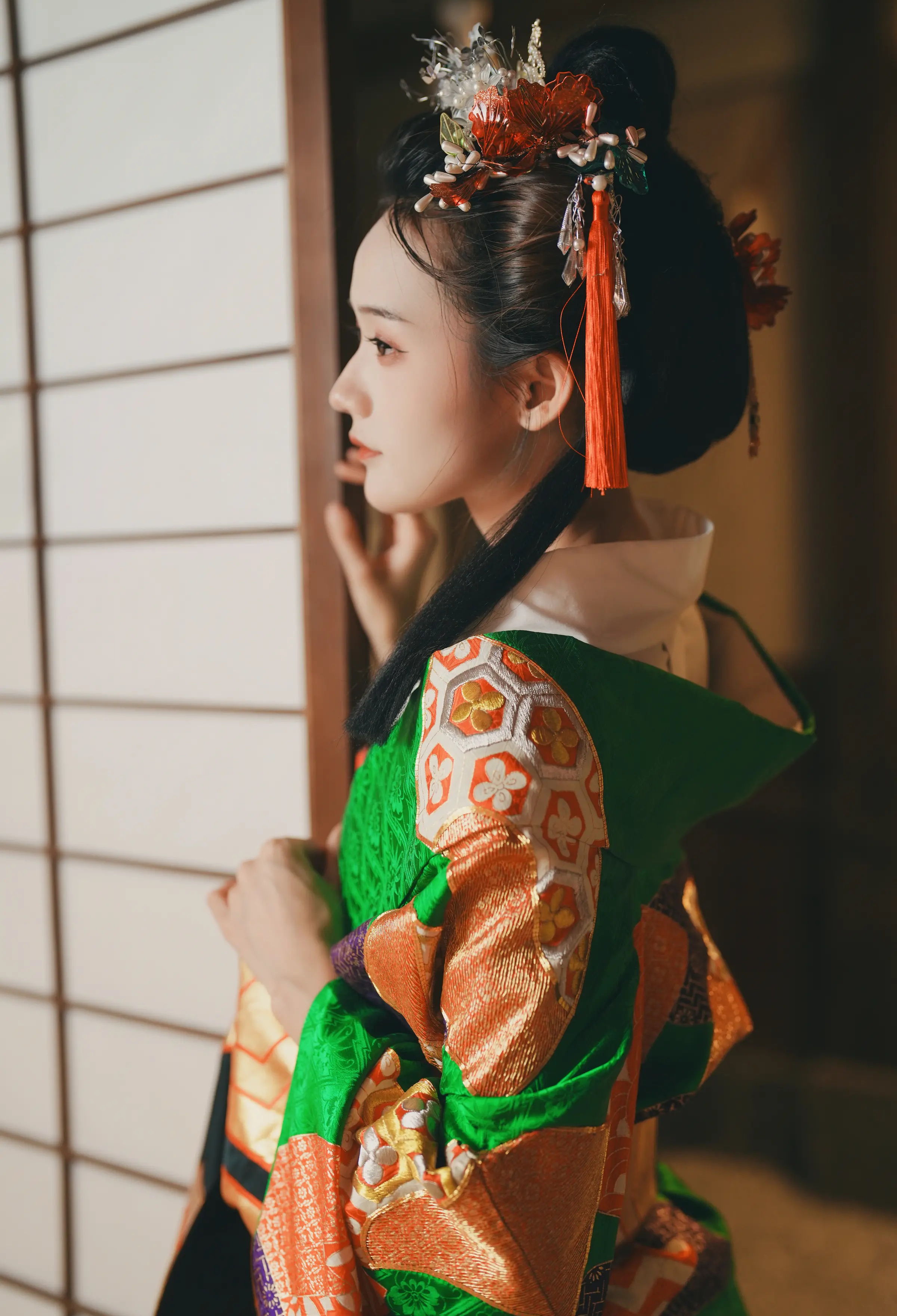 颜值博主_兔子Zzz不吃胡萝卜_No.154 &ndash; 和风美人 主题写真 [23P]Xiuren秀人写真高清美女套图写真下载-看套图看套图