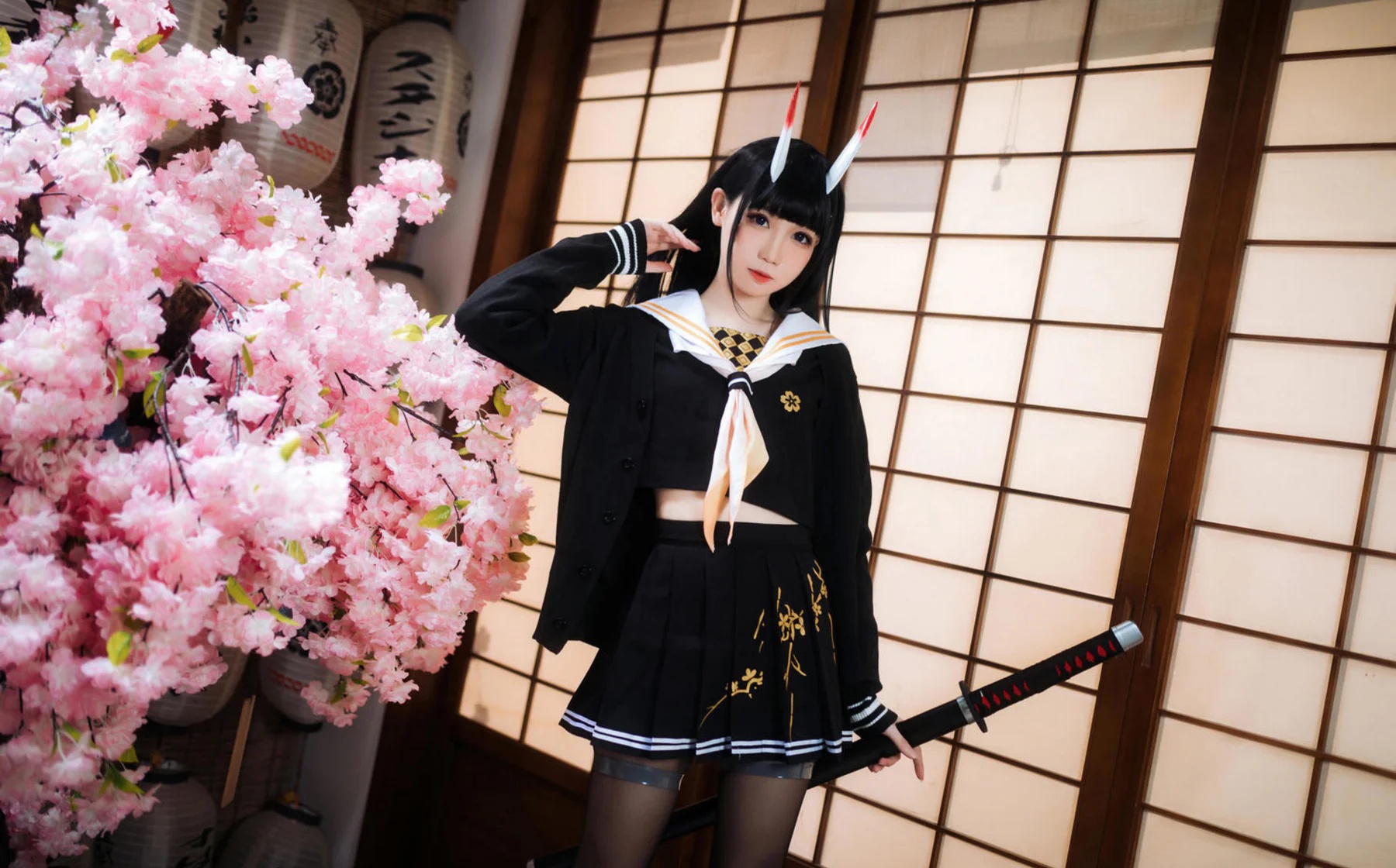 Coser美女_焖焖碳_No.059 &ndash; 碧蓝航线 貅 主题写真 [23P]-看套图