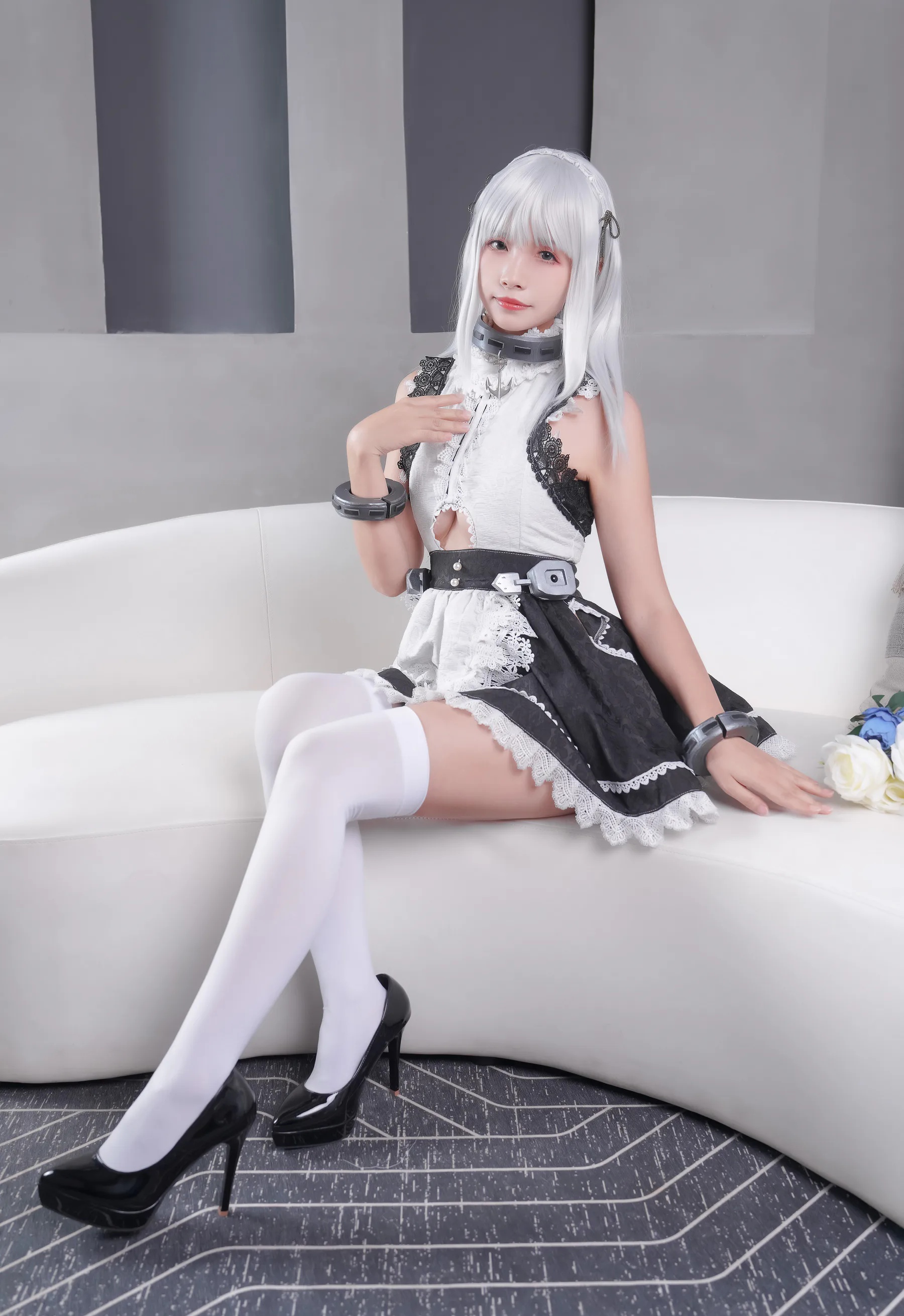 二次元美女_Neko-薇薇_No.004 &ndash; 碧蓝航线 黛朵 主题写真 [14P]-看套图