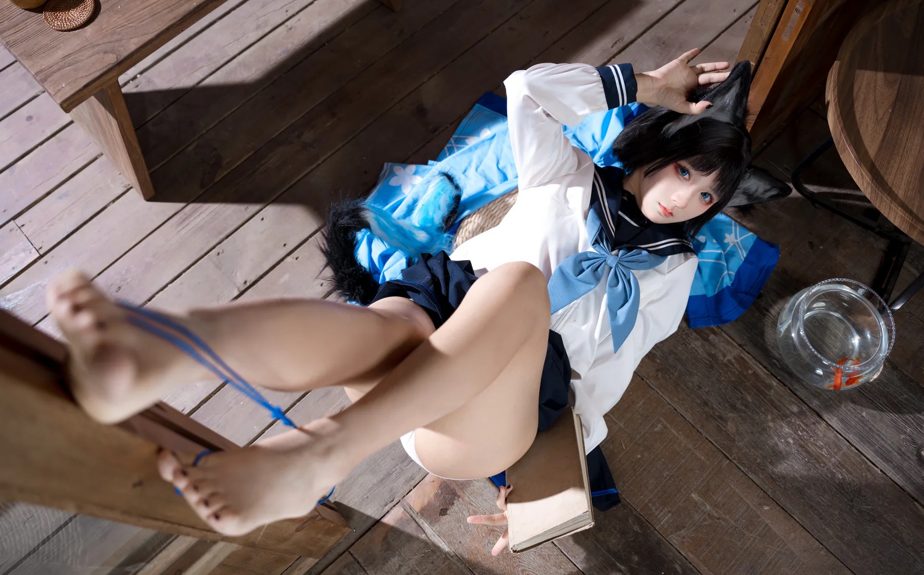 颜值Coser美女_喜欢爱理吗_No.005 &ndash; 桔梗 主题写真 [41P]-看套图