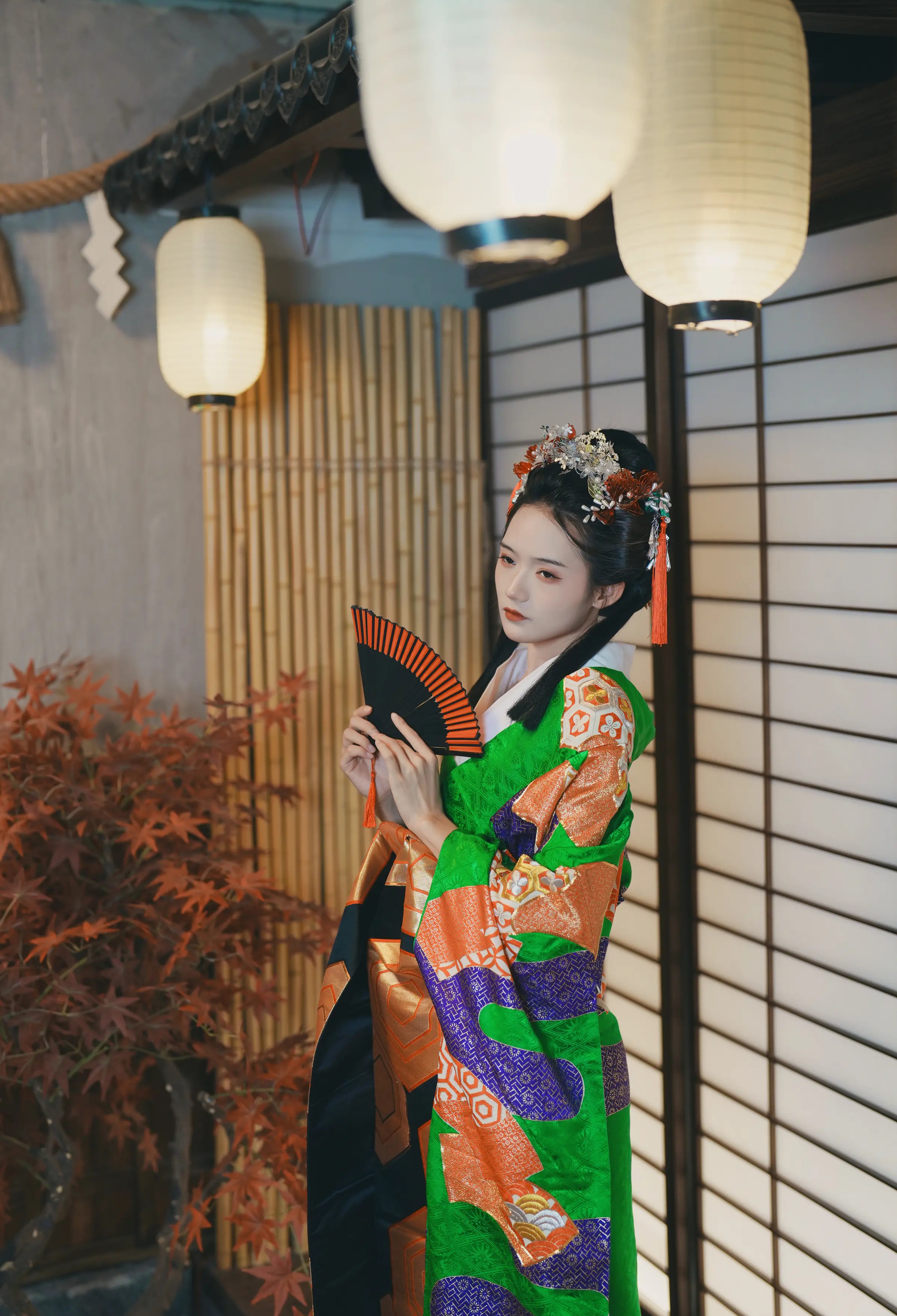 颜值博主_兔子Zzz不吃胡萝卜_No.154 &ndash; 和风美人 主题写真 [23P]Xiuren秀人写真高清美女套图写真下载-看套图看套图