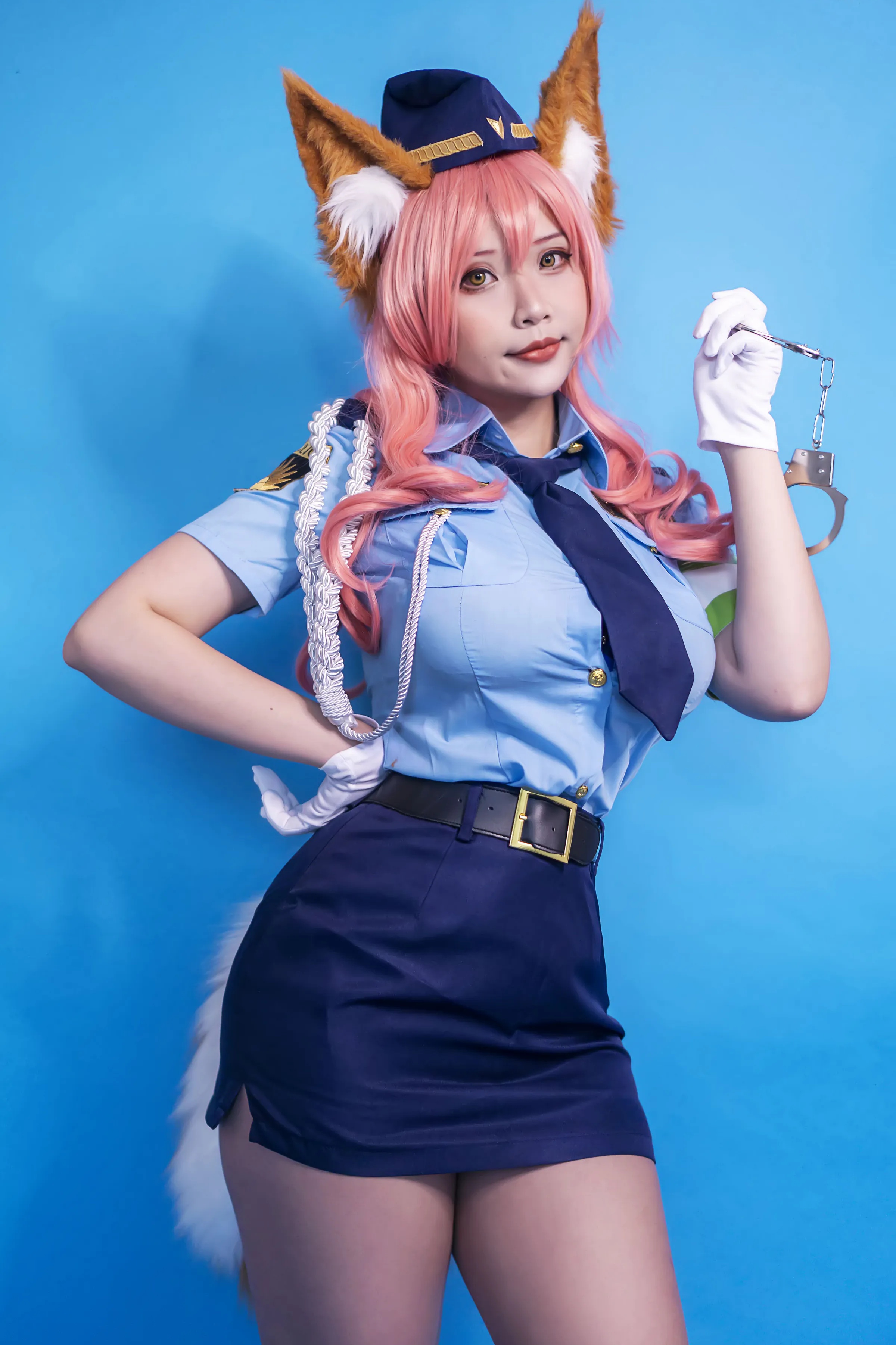 越南Coser美女_Hana Bunny_No.149 &ndash; Police Tamamo 主题写真 [10P]-看套图