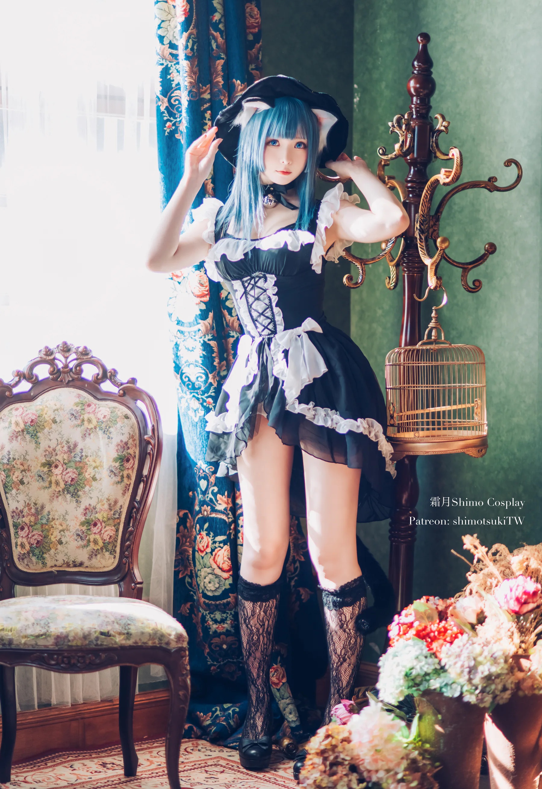 Coser美女_霜月shimo_No.155 &ndash; Original Cat Witch [14P]Xiuren秀人写真高清美女套图写真下载-看套图看套图
