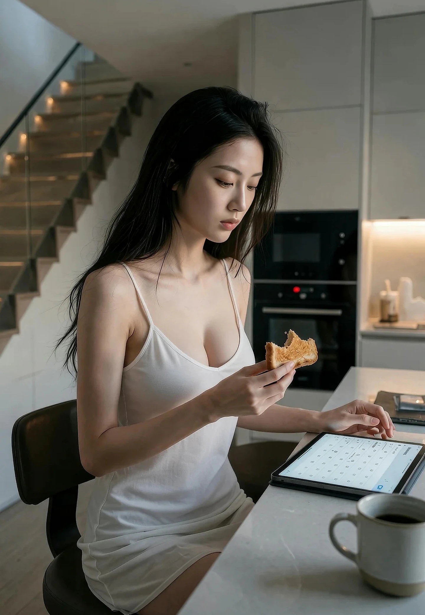 AIG美女_No.655_斯蔓_无内黑丝裤袜 主题写真 [99+1P]-看套图