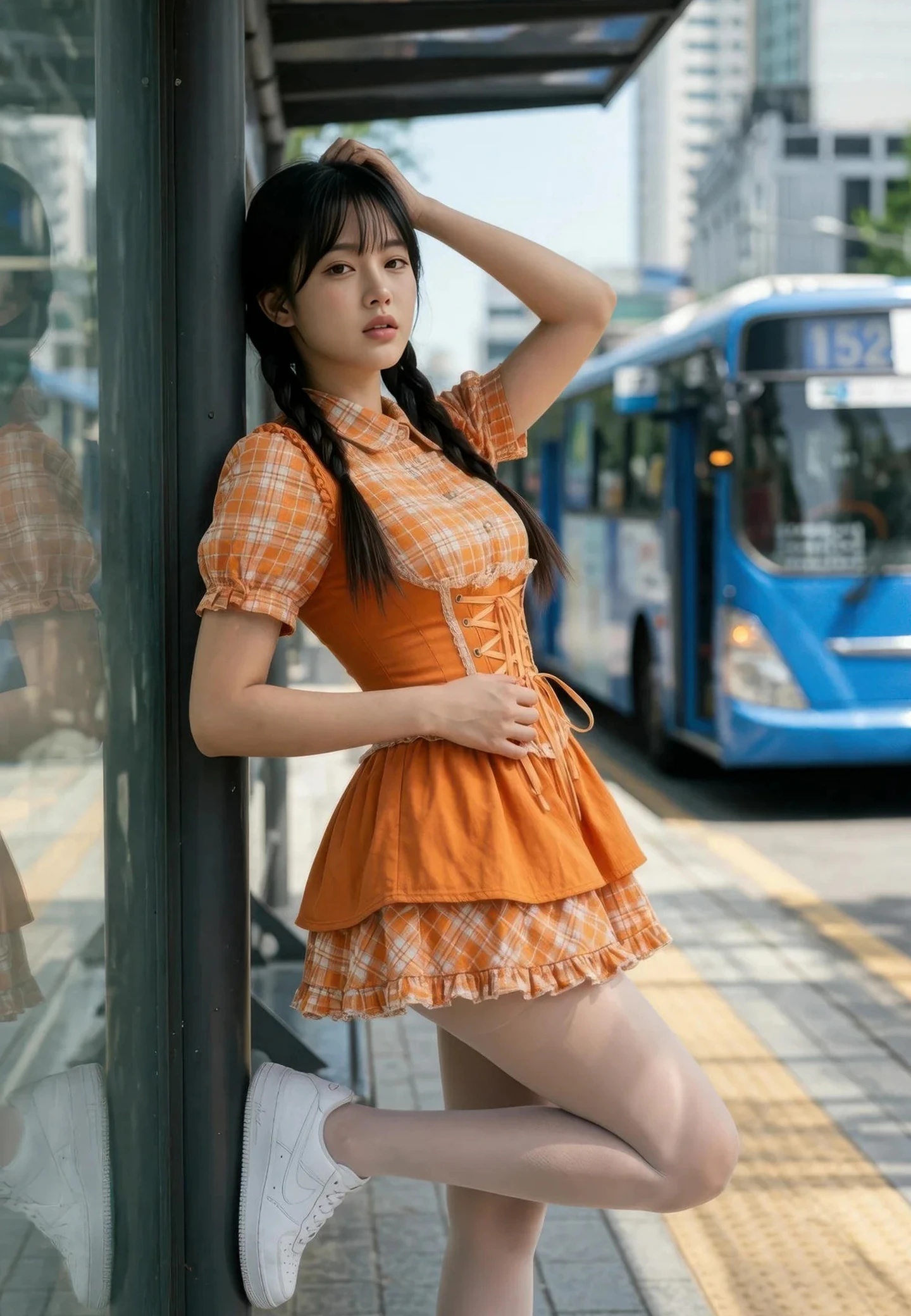 AIG美女_No.646_暖暖_紧身白丝裤袜 主题写真 [77+1P]-看套图