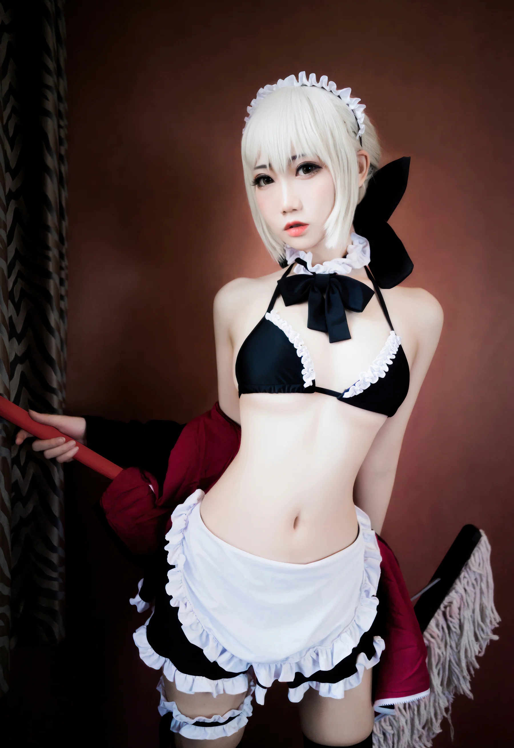 Coser美女_焖焖碳_No.060 &ndash; FGO 黑呆女仆 主题写真 [21P]-看套图