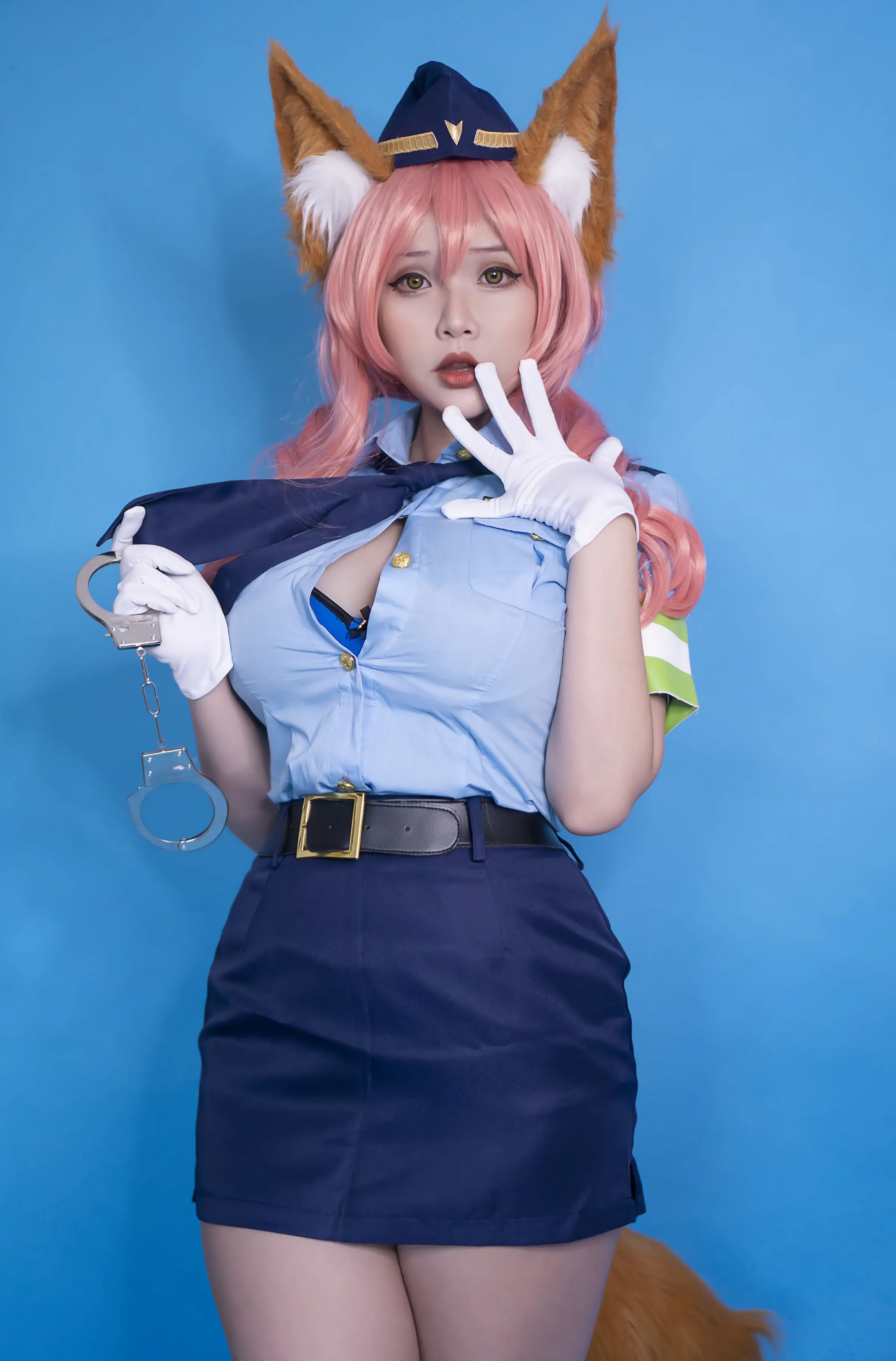越南Coser美女_Hana Bunny_No.149 &ndash; Police Tamamo 主题写真 [10P]-看套图