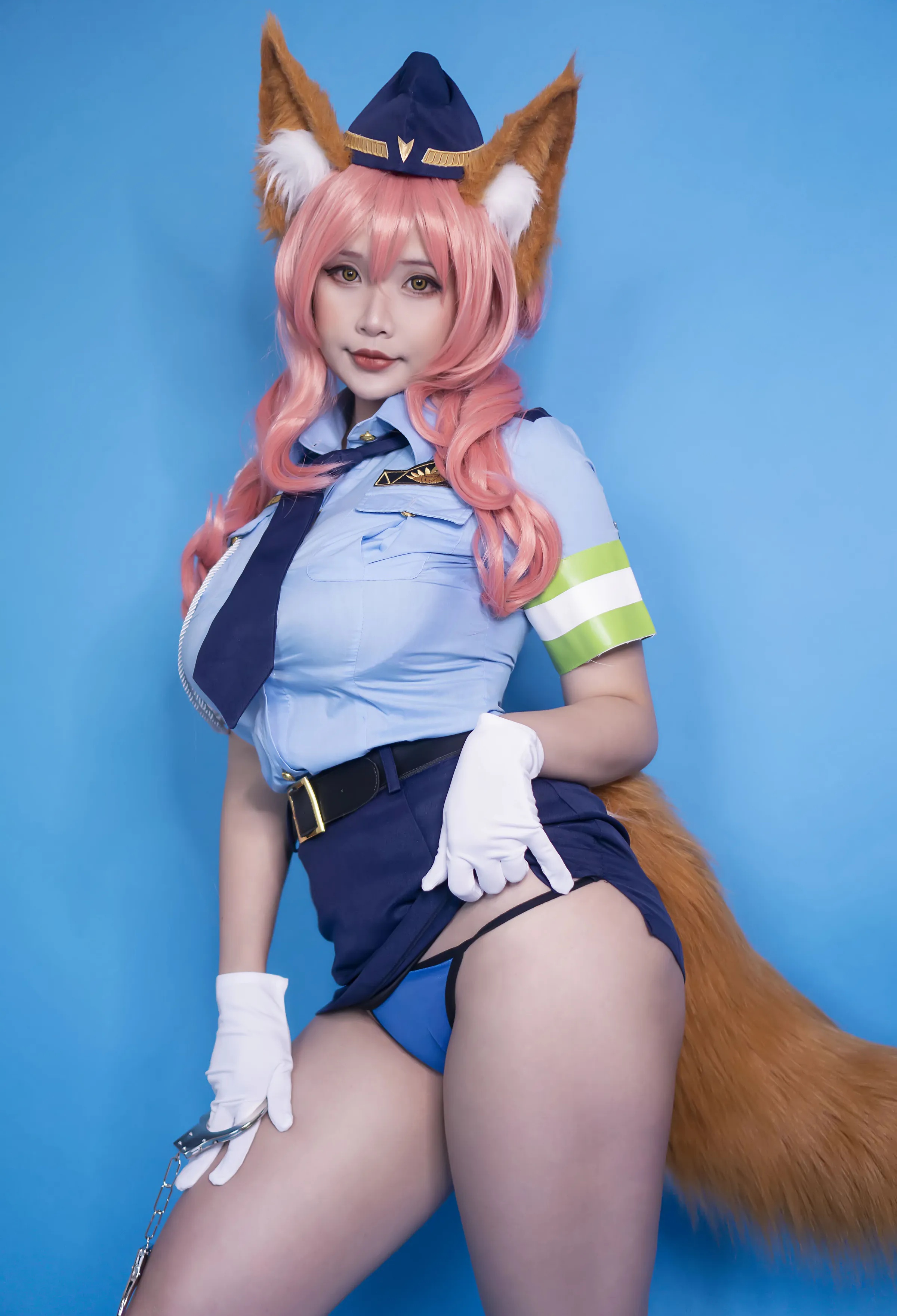 越南Coser美女_Hana Bunny_No.149 &ndash; Police Tamamo 主题写真 [10P]-看套图