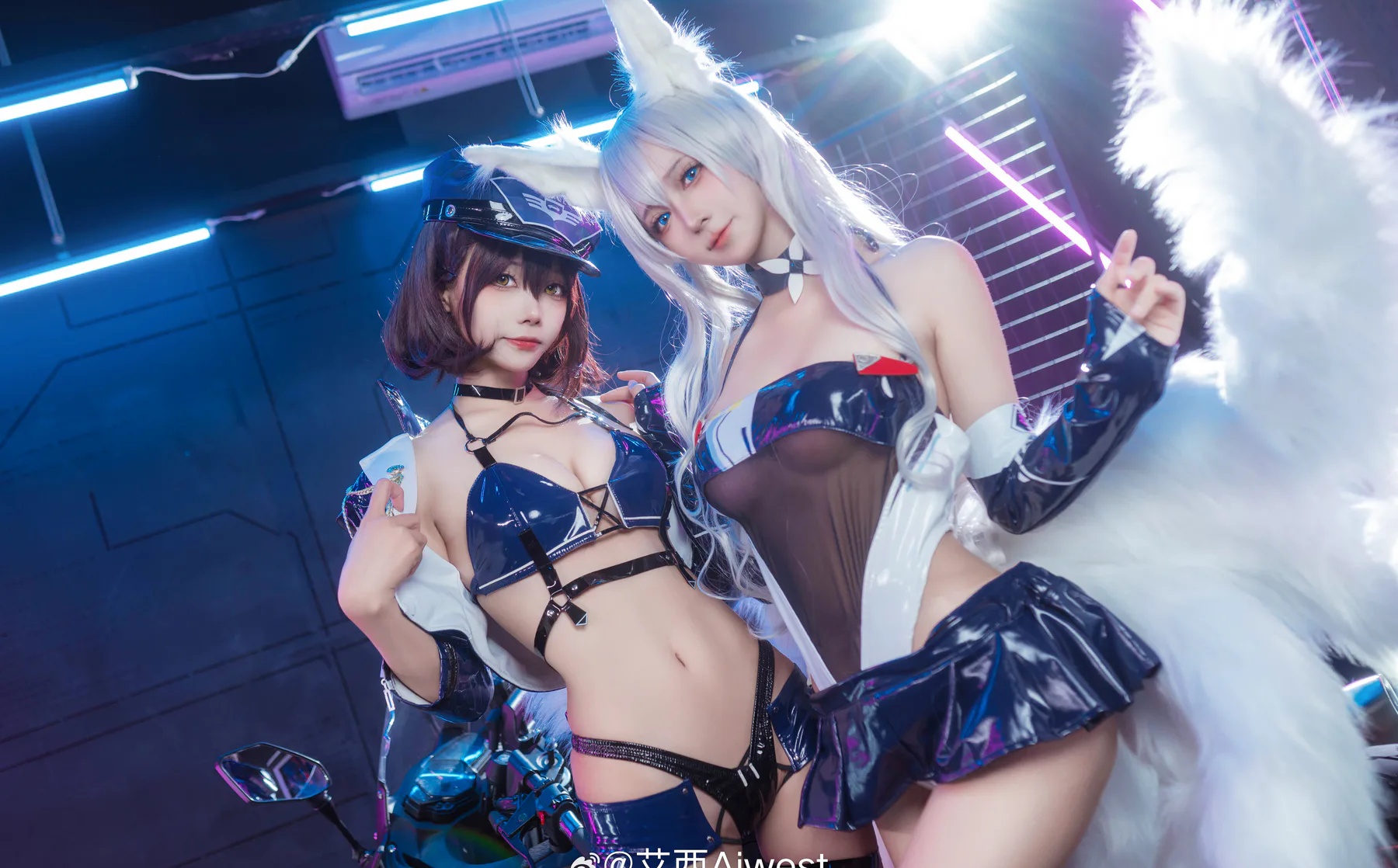 颜值Coser美女_喜欢爱理吗_No.001 &ndash; &艾西Aiwest 赛车女郎 [56P]-看套图