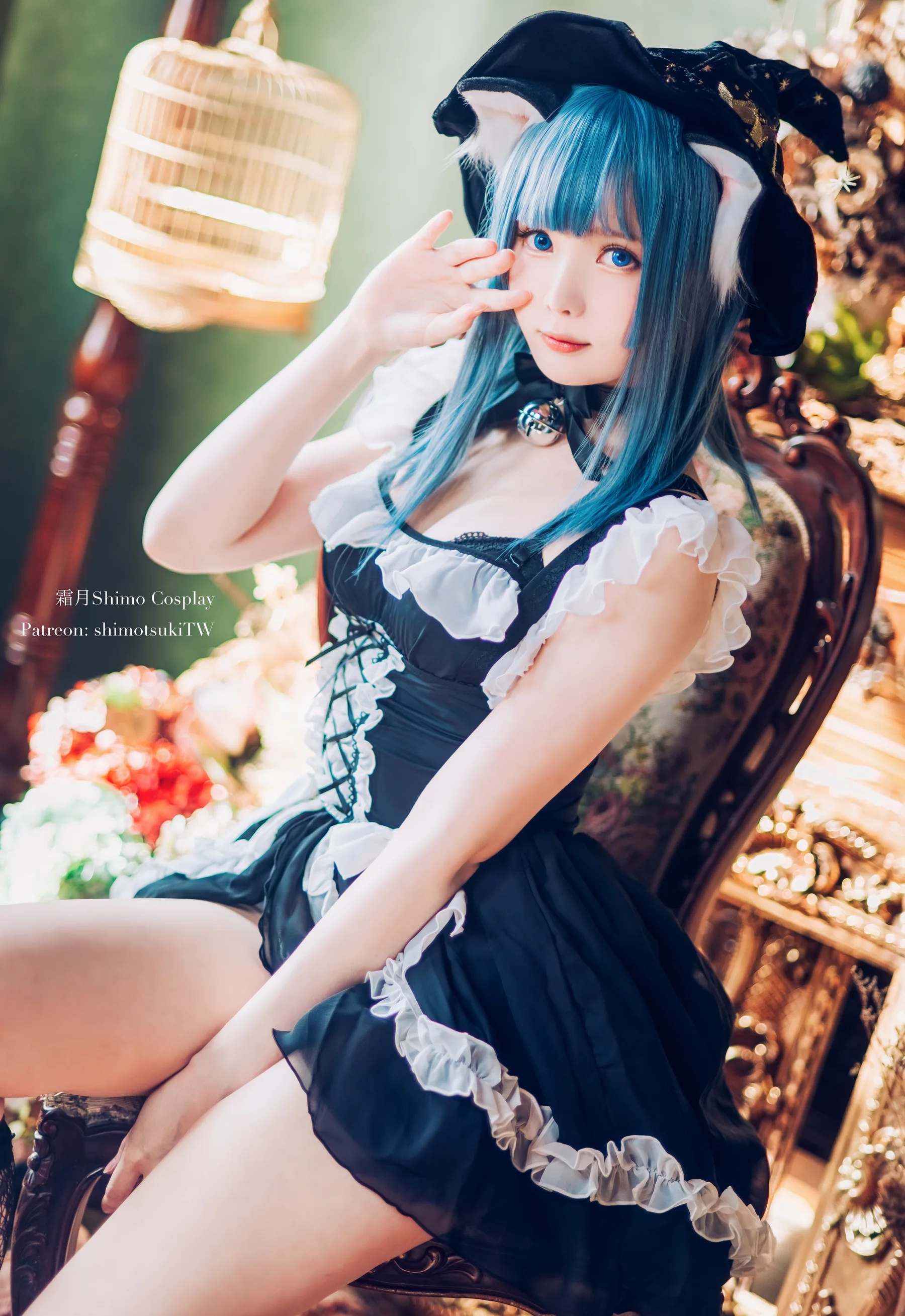 Coser美女_霜月shimo_No.155 &ndash; Original Cat Witch [14P]Xiuren秀人写真高清美女套图写真下载-看套图看套图