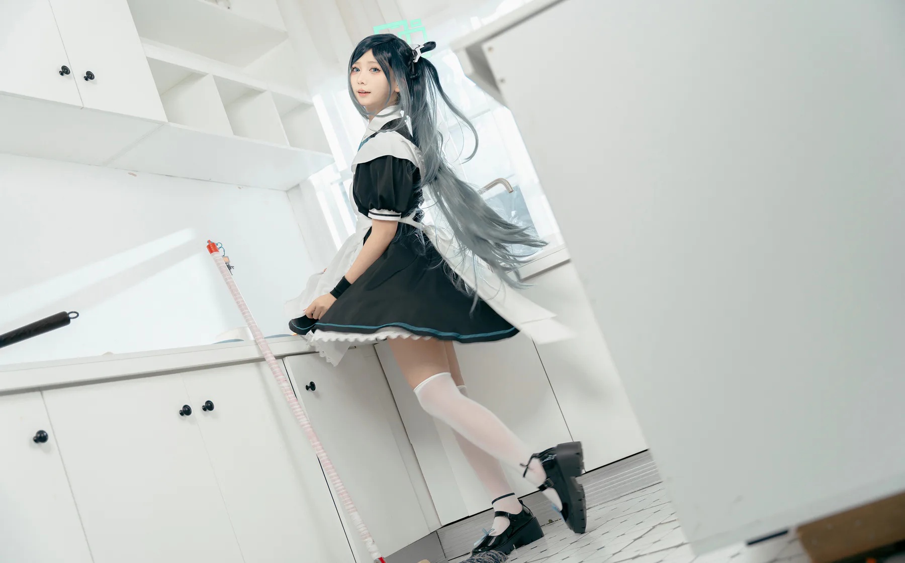 颜值Coser美女_喜欢爱理吗_No.003 &ndash; 蔚蓝档案 天童爱丽丝 [55P]-看套图