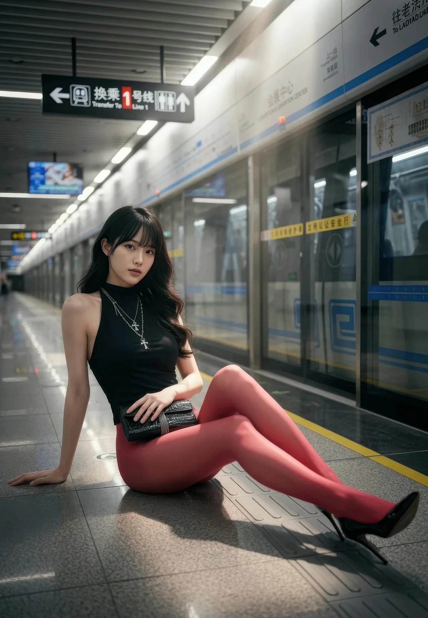 AIG美女_No.642_芭喜mila_无内红色丝袜 主题写真 [82+1P]Xiuren秀人写真高清美女套图写真下载-看套图看套图