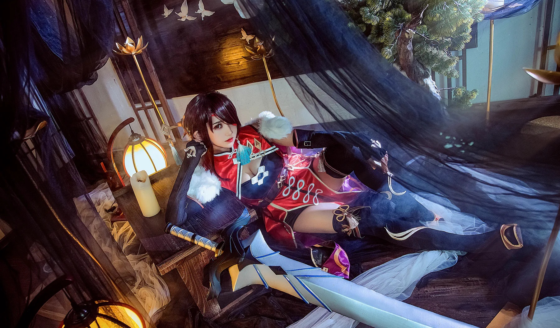 动漫博主_鳗鱼霏儿_No.097 北斗航海 主题写真 [13P]Xiuren秀人写真高清美女套图写真下载-看套图看套图