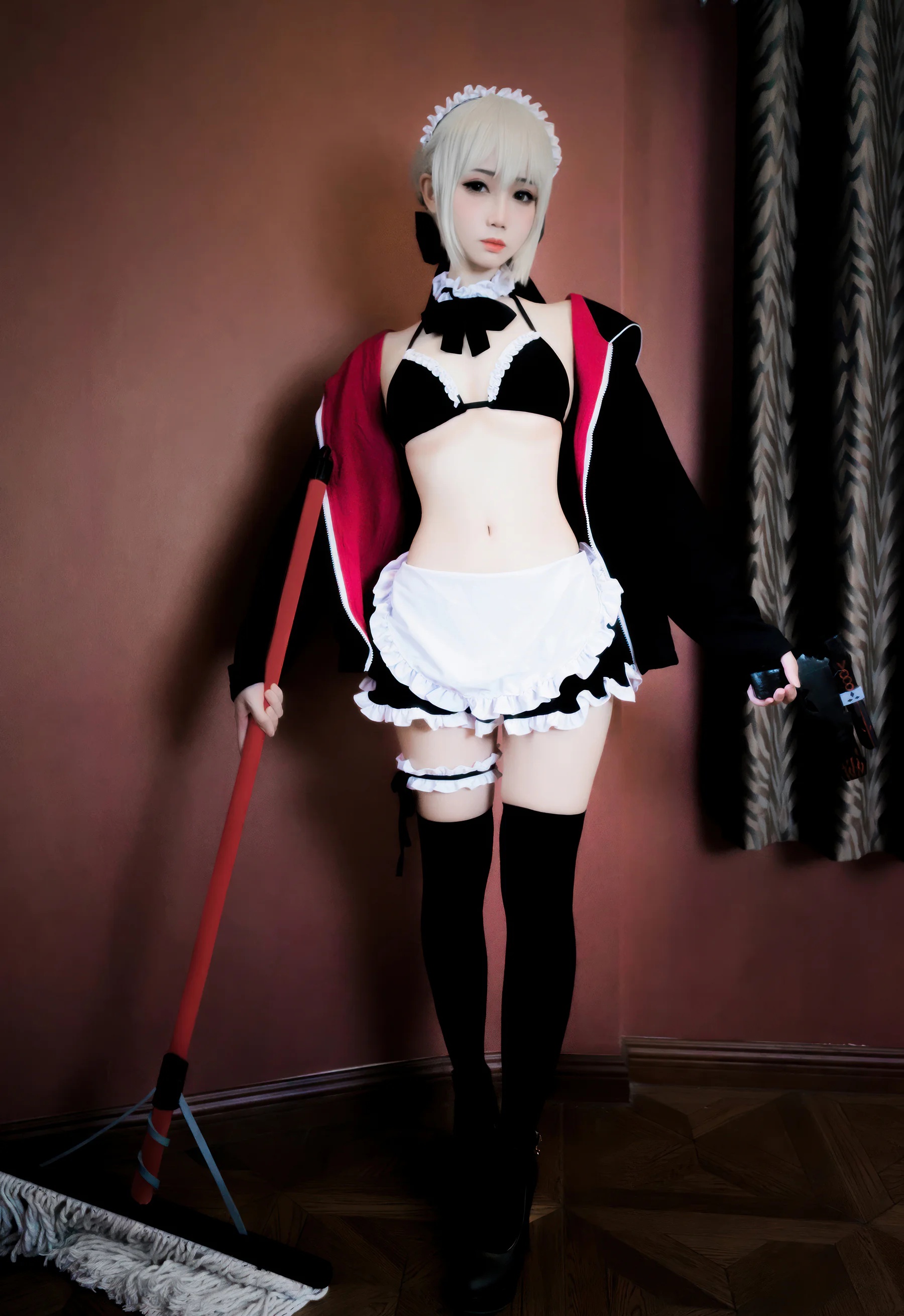 Coser美女_焖焖碳_No.060 &ndash; FGO 黑呆女仆 主题写真 [21P]-看套图