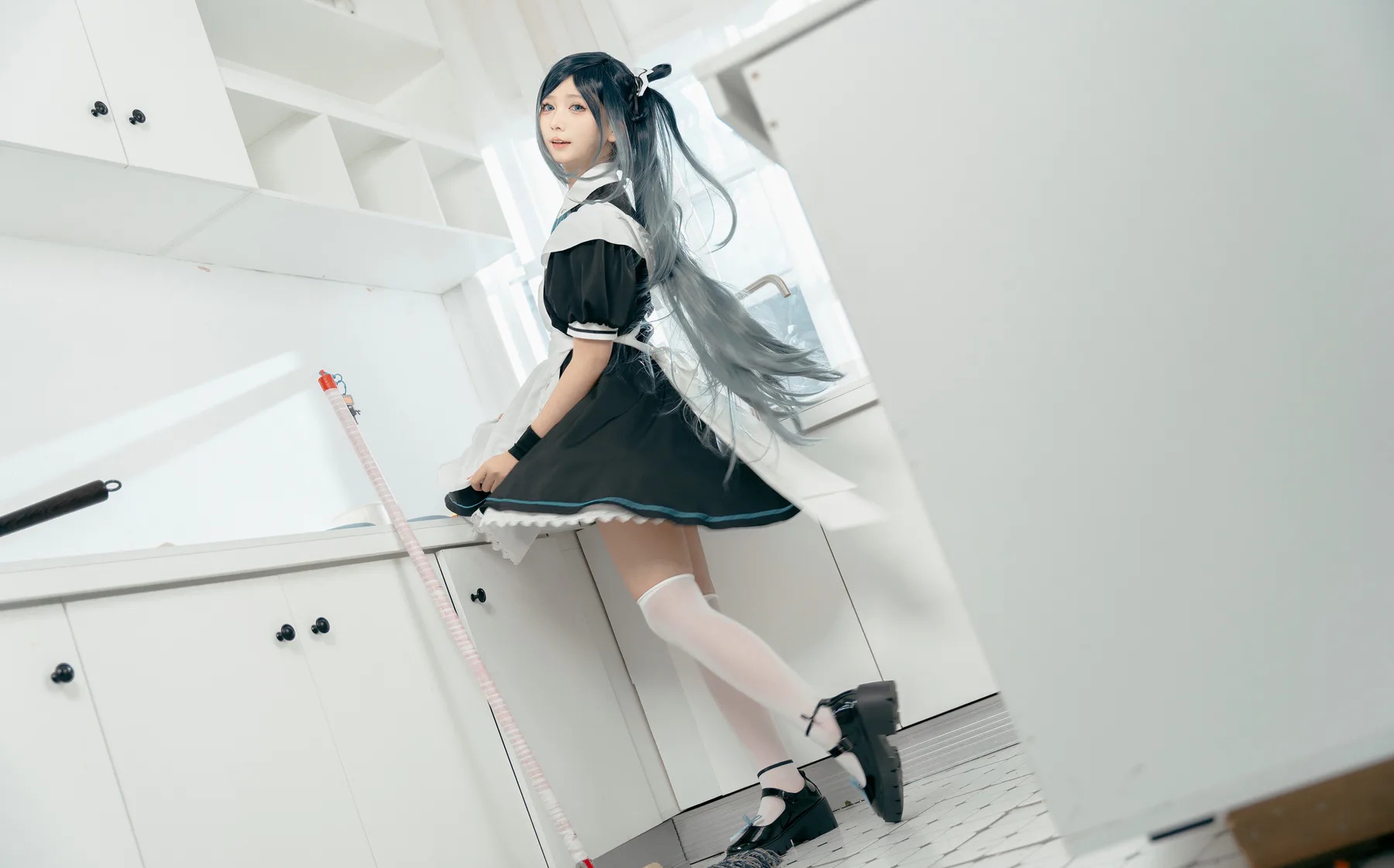 颜值Coser美女_喜欢爱理吗_No.003 &ndash; 蔚蓝档案 天童爱丽丝 [55P]-看套图