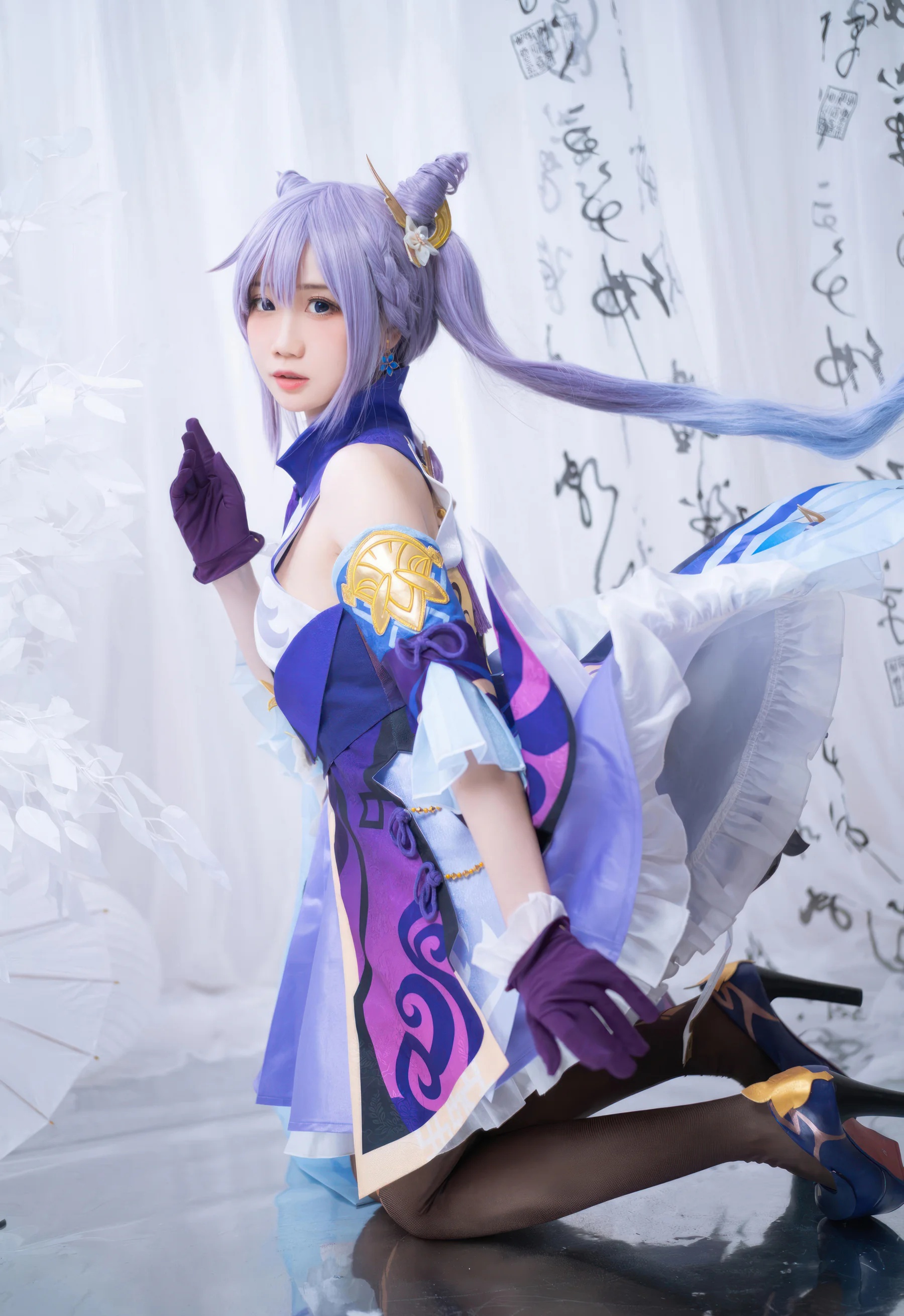 图片[5]-Coser美女_焖焖碳_No.057 &ndash; 原神 刻晴 主题写真 [18P]-Coser网络美女论坛-免费套图-看套图