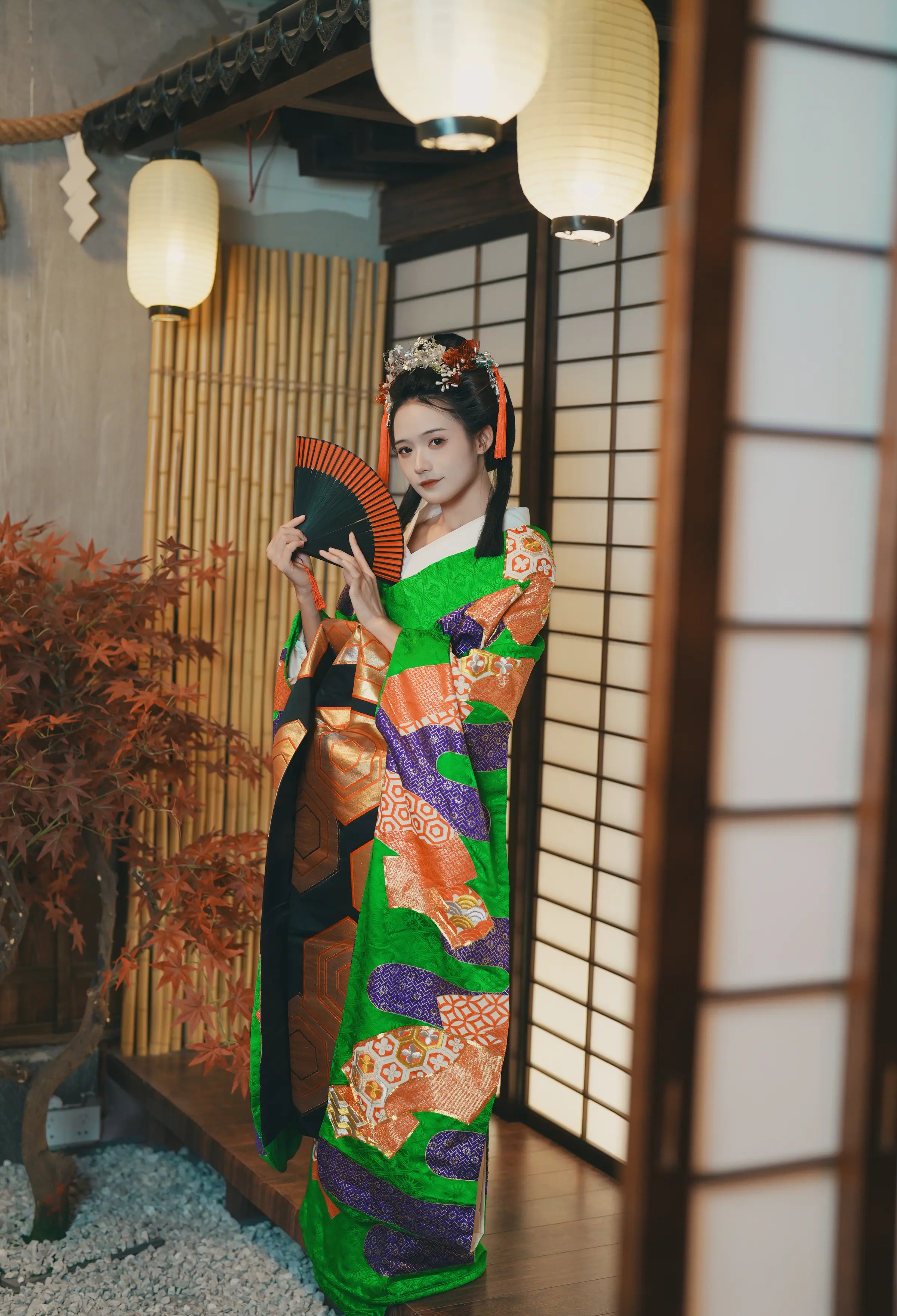 颜值博主_兔子Zzz不吃胡萝卜_No.154 &ndash; 和风美人 主题写真 [23P]Xiuren秀人写真高清美女套图写真下载-看套图看套图