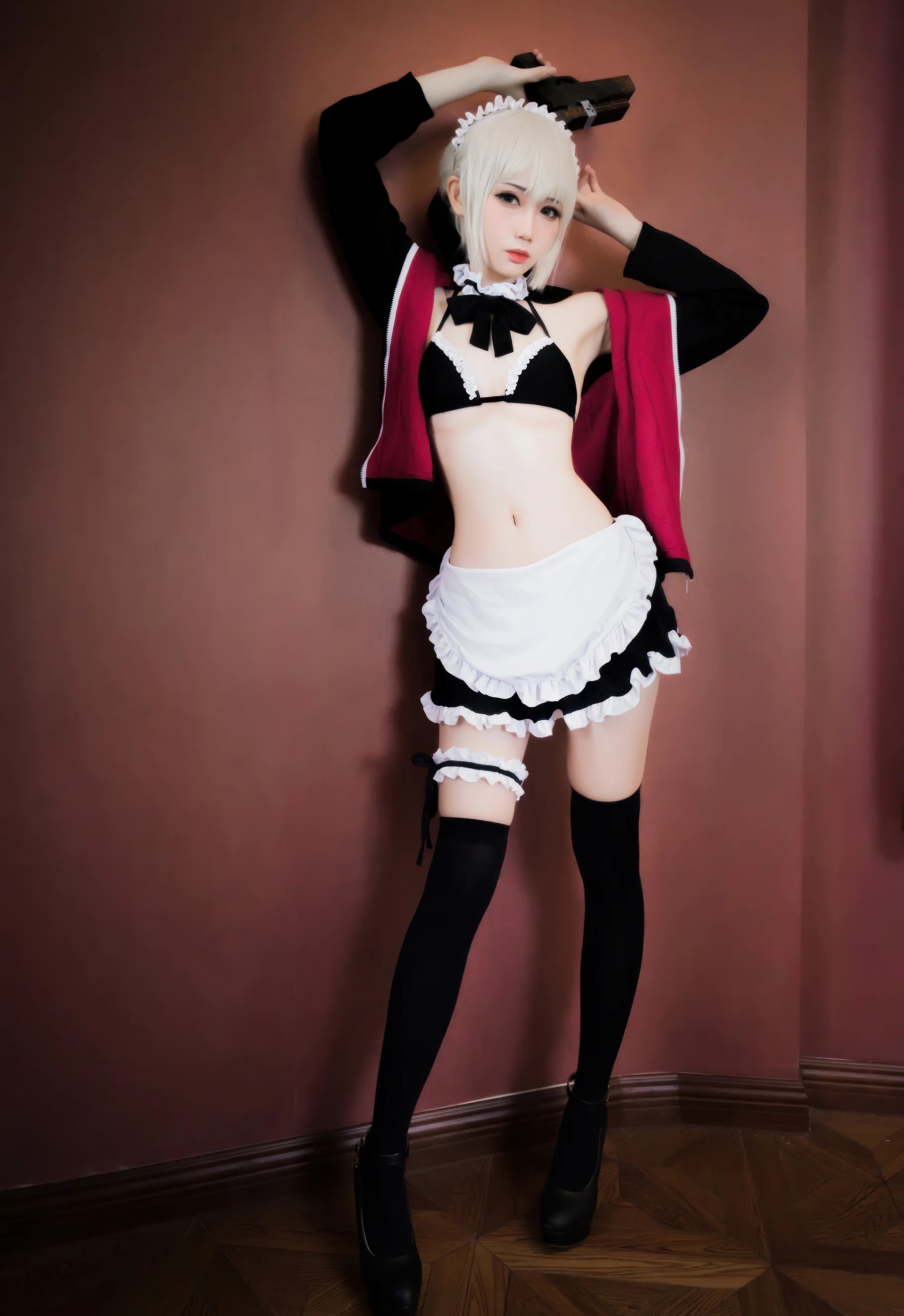 Coser美女_焖焖碳_No.060 &ndash; FGO 黑呆女仆 主题写真 [21P]-看套图