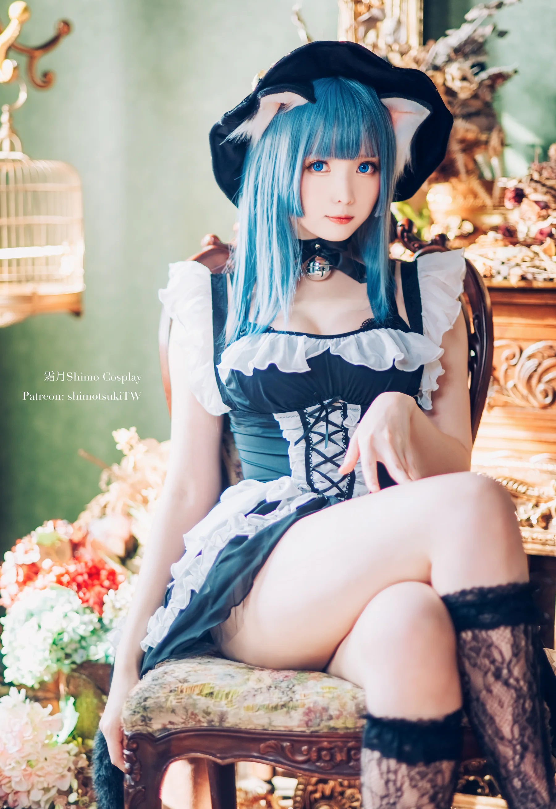 Coser美女_霜月shimo_No.155 &ndash; Original Cat Witch [14P]Xiuren秀人写真高清美女套图写真下载-看套图看套图