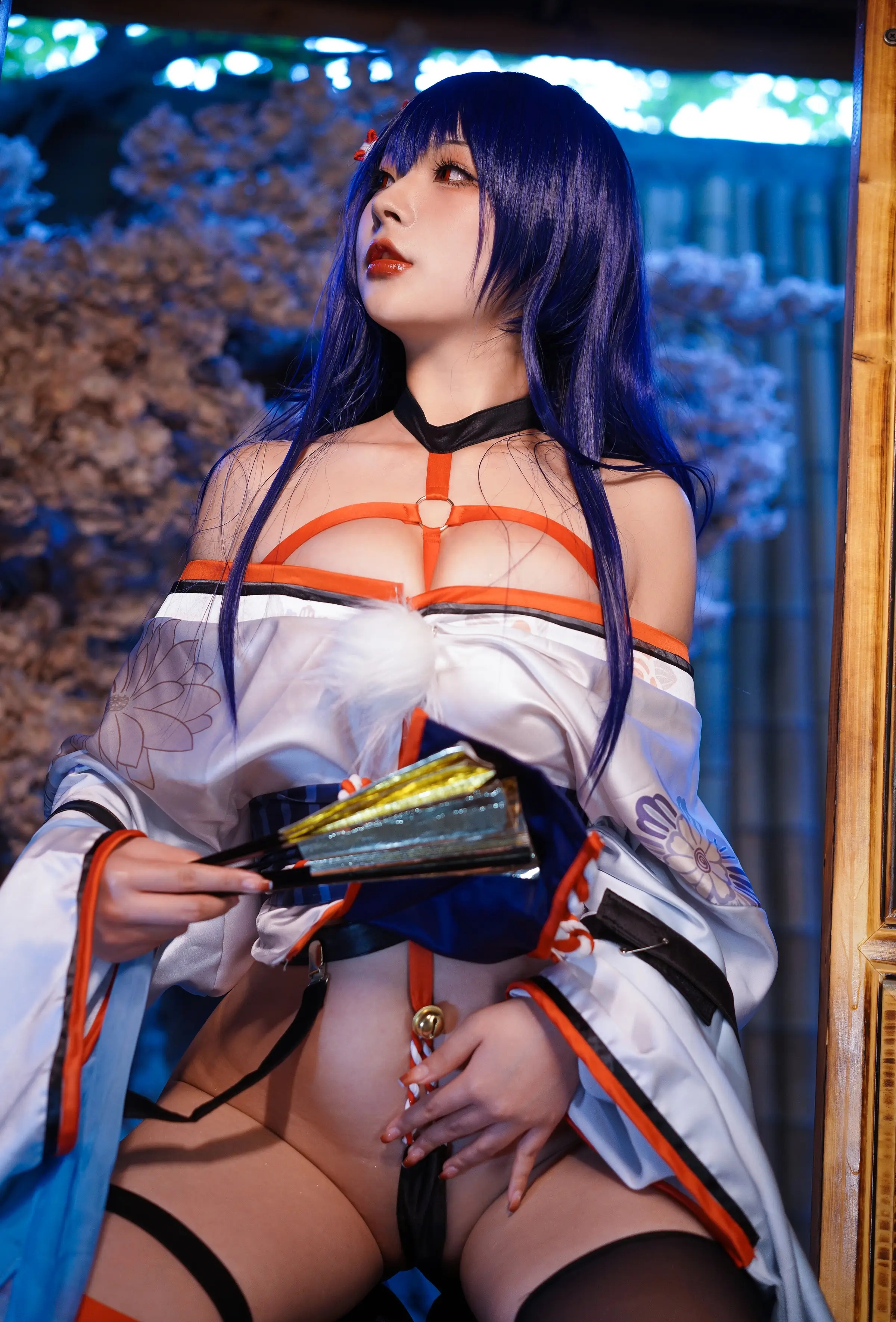 Coser美女Yuuhui玉汇No.028 - 真子 和服抹油 主题写真 [82P]Xiuren秀人写真高清美女套图写真下载-看套图看套图
