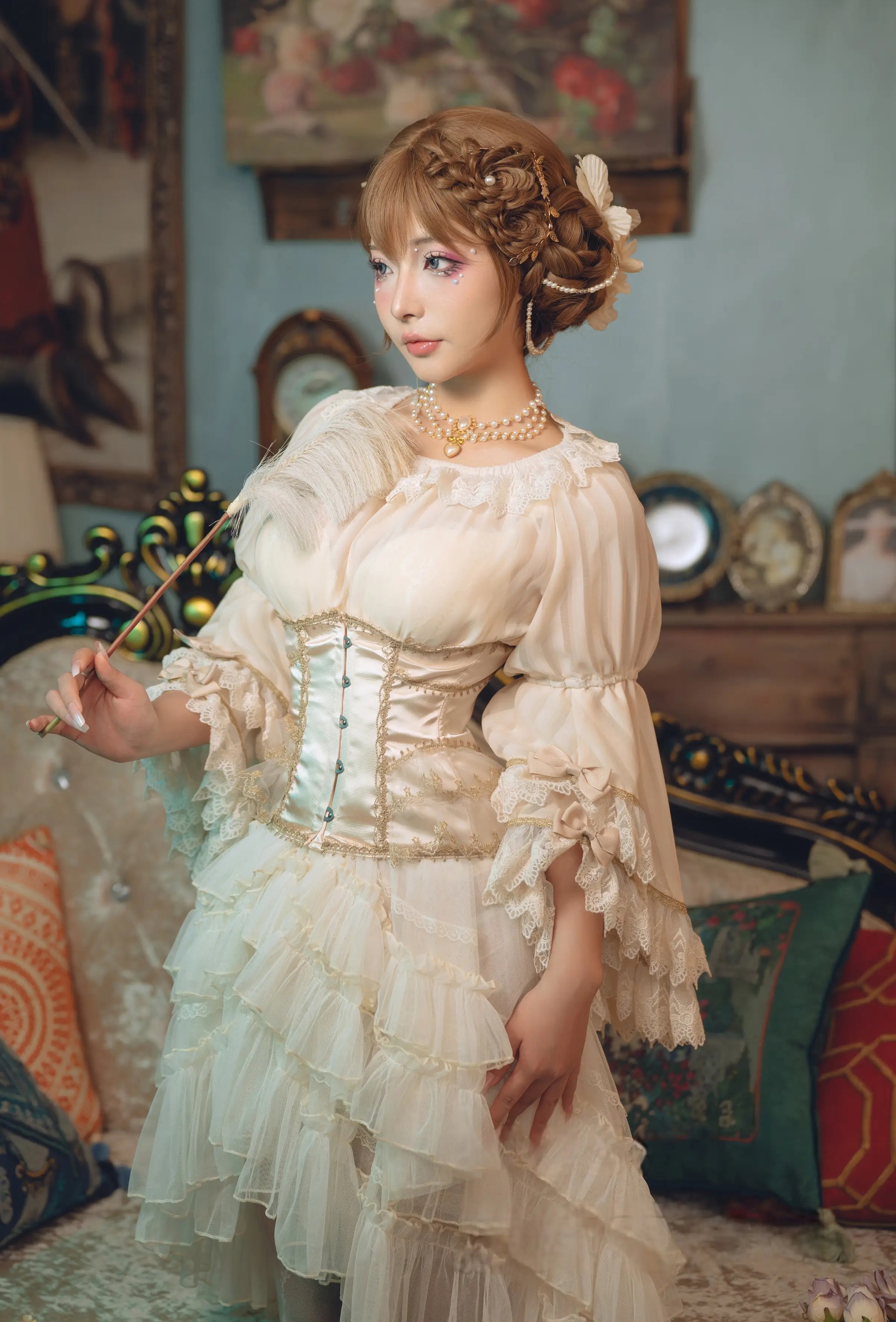 Coser美女Yuuhui玉汇No.099 - 巴黎春梦 主题写真 [139P]Xiuren秀人写真高清美女套图写真下载-看套图看套图