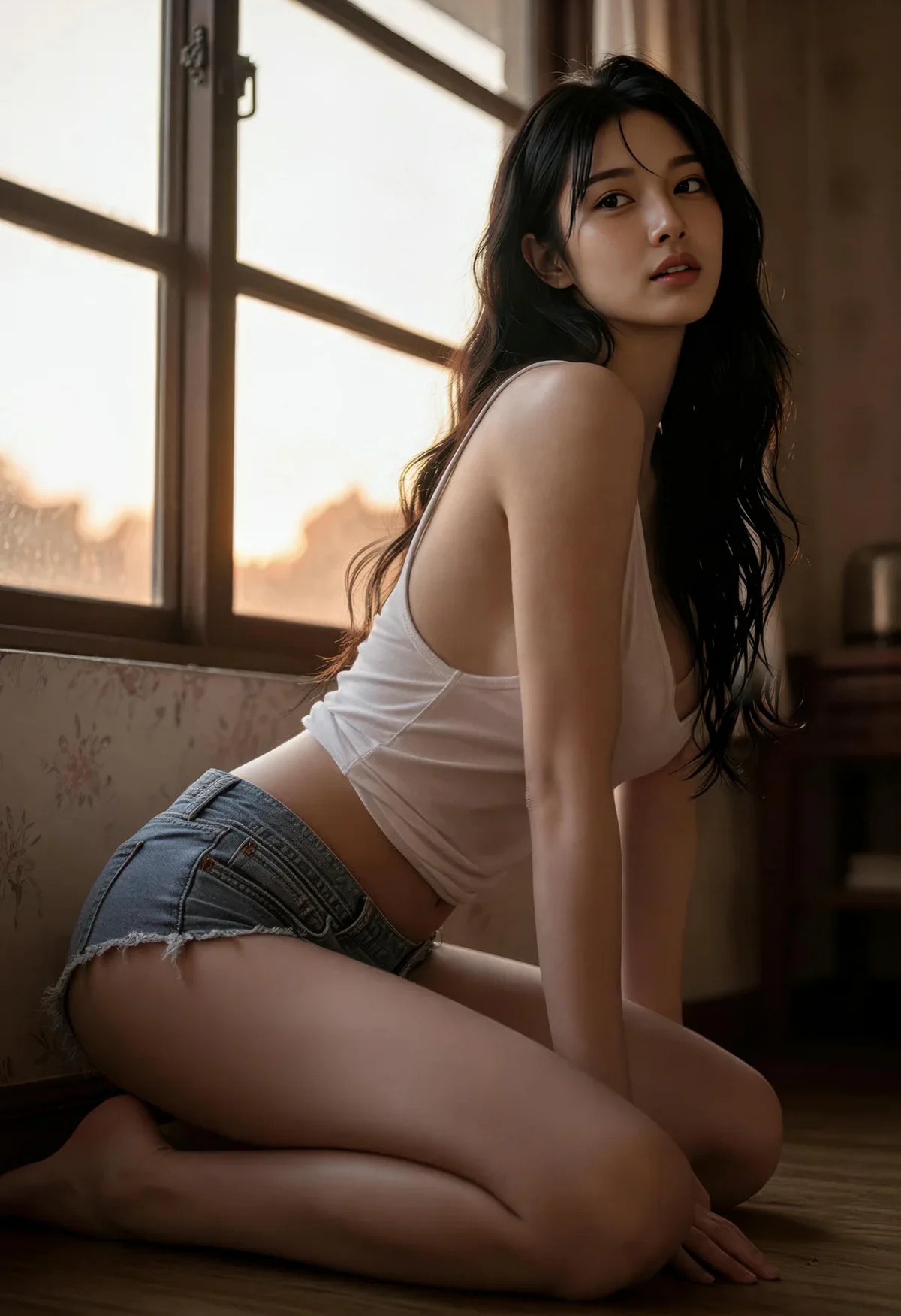 AIG美女_No.366_糖er_白色背心爆乳 主题写真 [69P]Xiuren秀人写真高清美女套图写真下载-看套图看套图