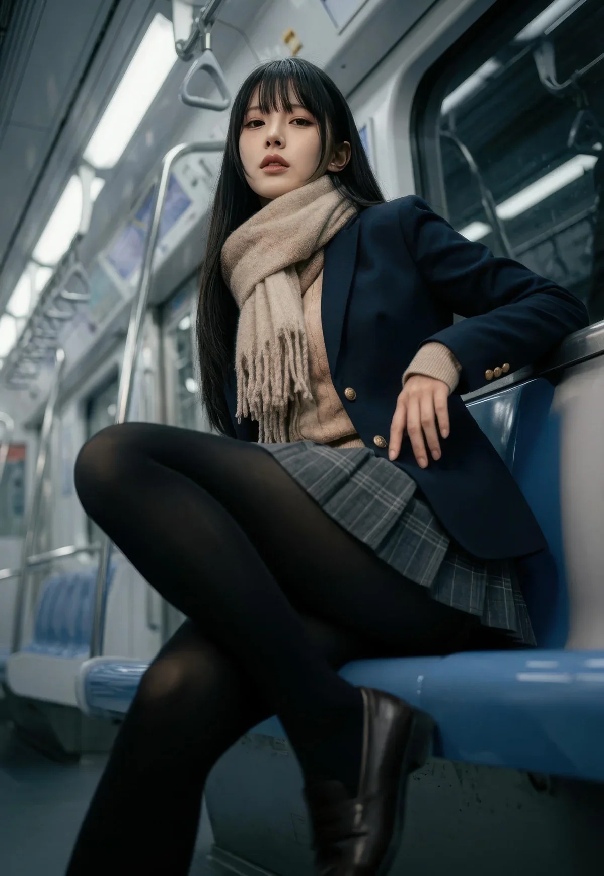 AIG美女_No.330_芭喜mila_爆乳JK制服 主题写真 [67P]Xiuren秀人写真高清美女套图写真下载-看套图看套图