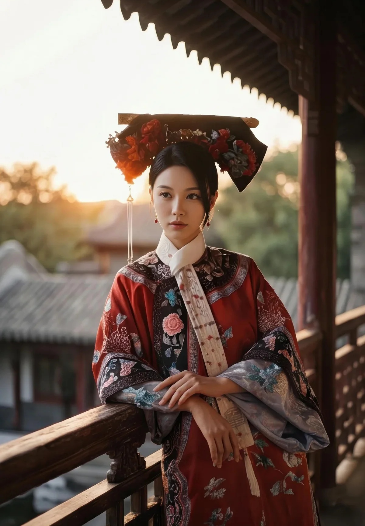 AIG美女_No.322_柒琪喵_格格制服爆乳 主题写真 [72P]Xiuren秀人写真高清美女套图写真下载-看套图看套图