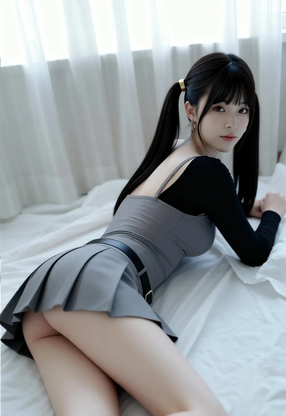 AIG美女_No.388_柚柚sasa_爆乳短裙少女 主题写真 [70P]Xiuren秀人写真高清美女套图写真下载-看套图看套图