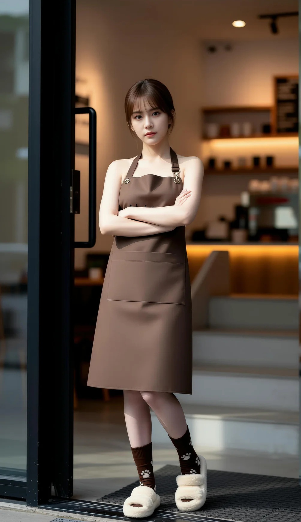AIG美女_No.019_奶盖布丁luna_咖啡店爆乳美女店员 [94P]Xiuren秀人写真高清美女套图写真下载-看套图看套图