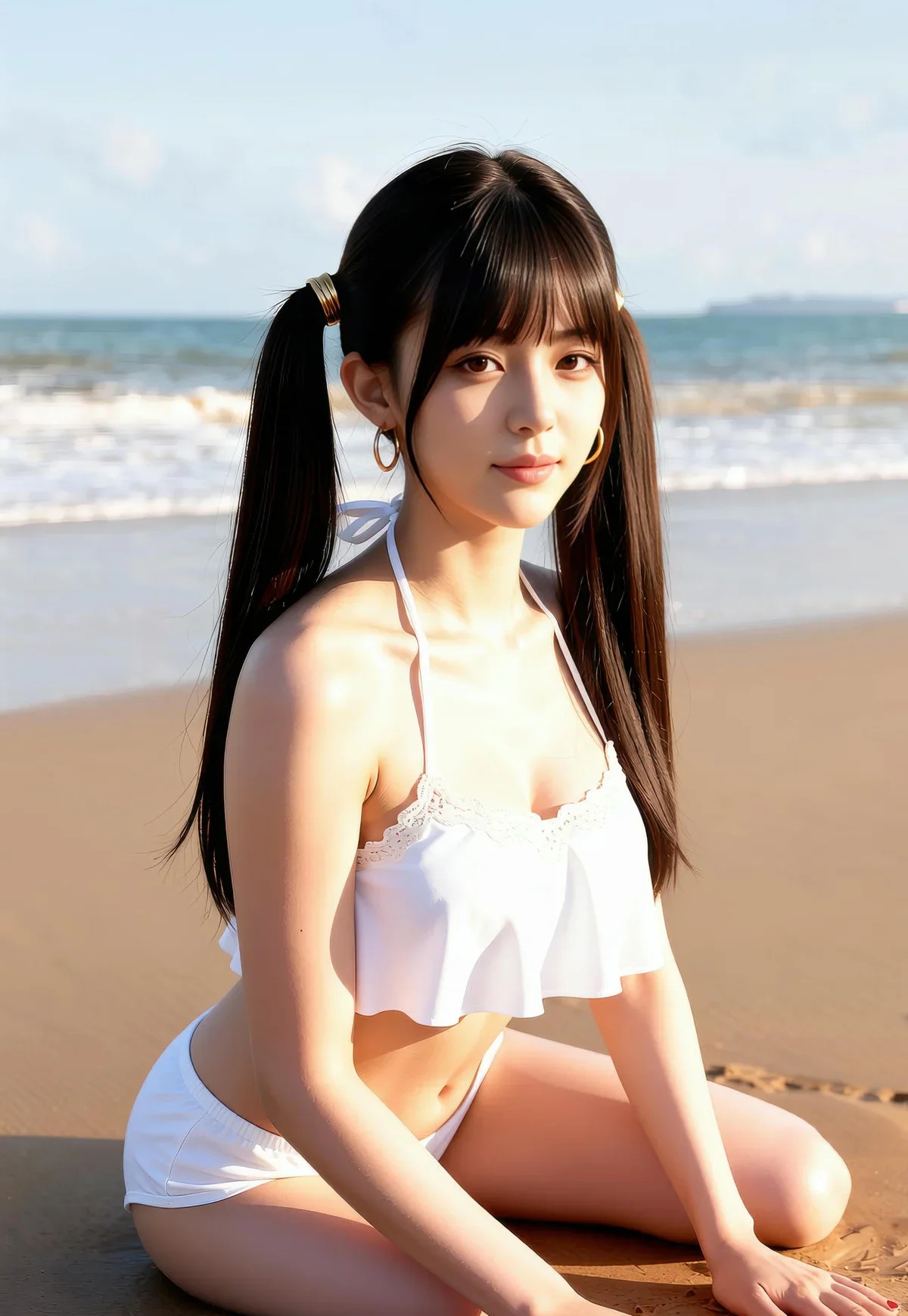 AIG美女_No.235_柚柚sasa_沙滩酥胸爆乳 主题写真 [64P]Xiuren秀人写真高清美女套图写真下载-看套图看套图