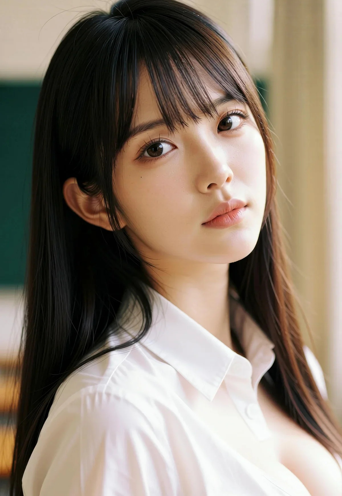 AIG美女_No.278_芭喜mila_爆乳酥胸衬衫 主题写真 [70P]Xiuren秀人写真高清美女套图写真下载-看套图看套图