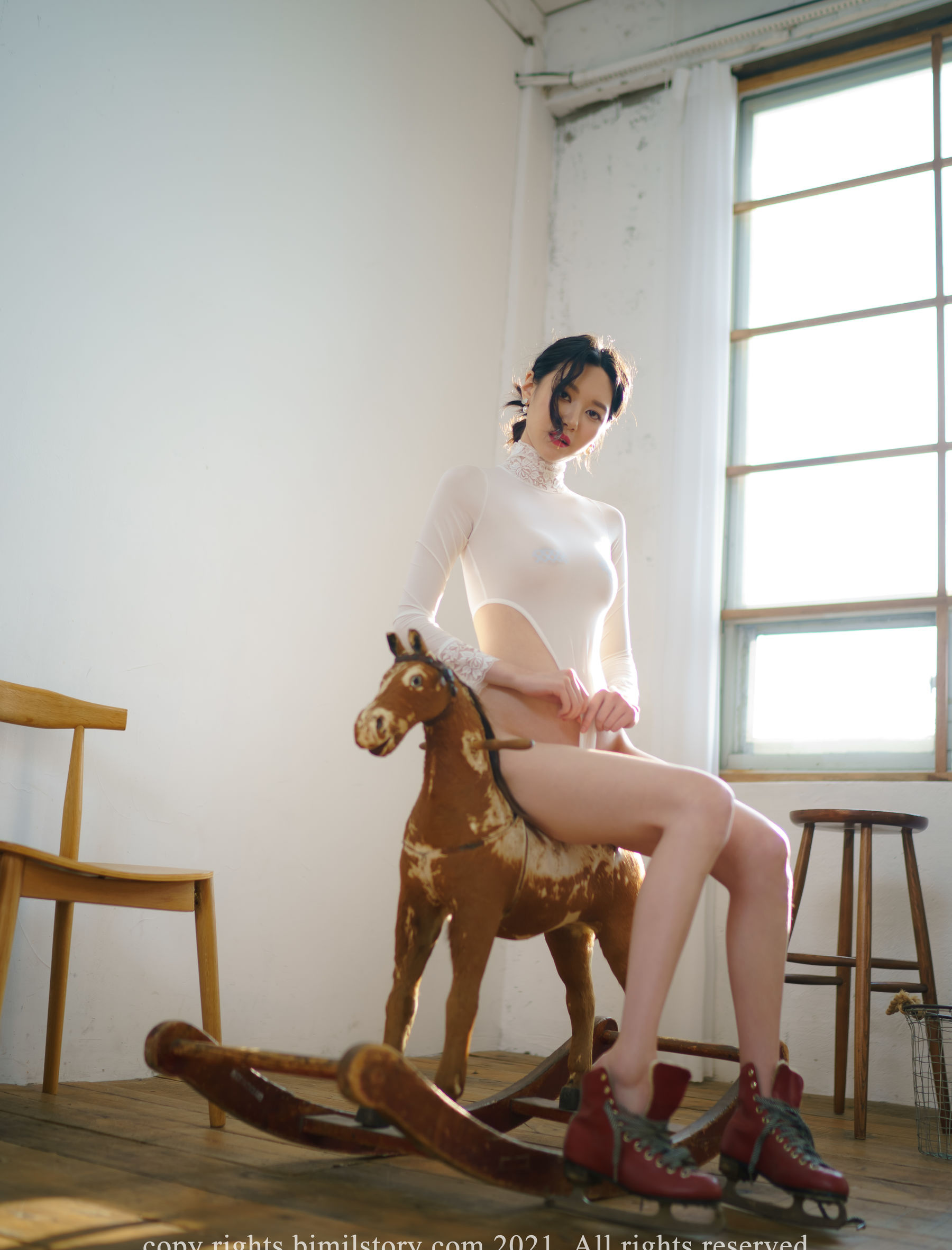 [Bimilstory] Nara – Nara's Secret Practice Room [63P]-看套图