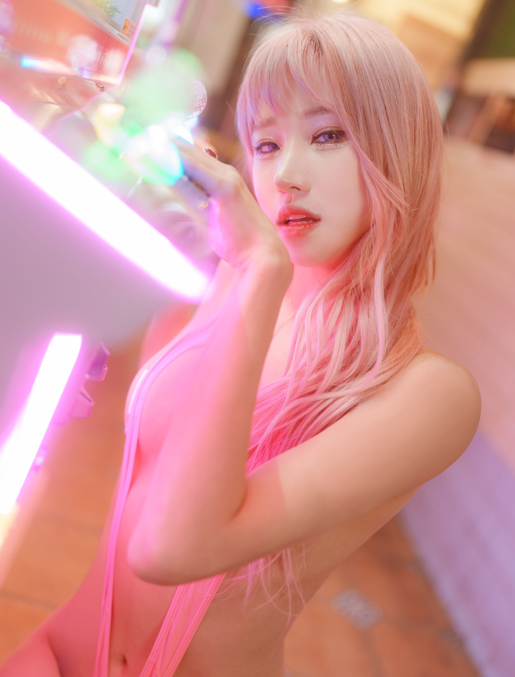 图片[3]-[Bimilstory] Taeri – Control me Pink Star [113P]-看套图