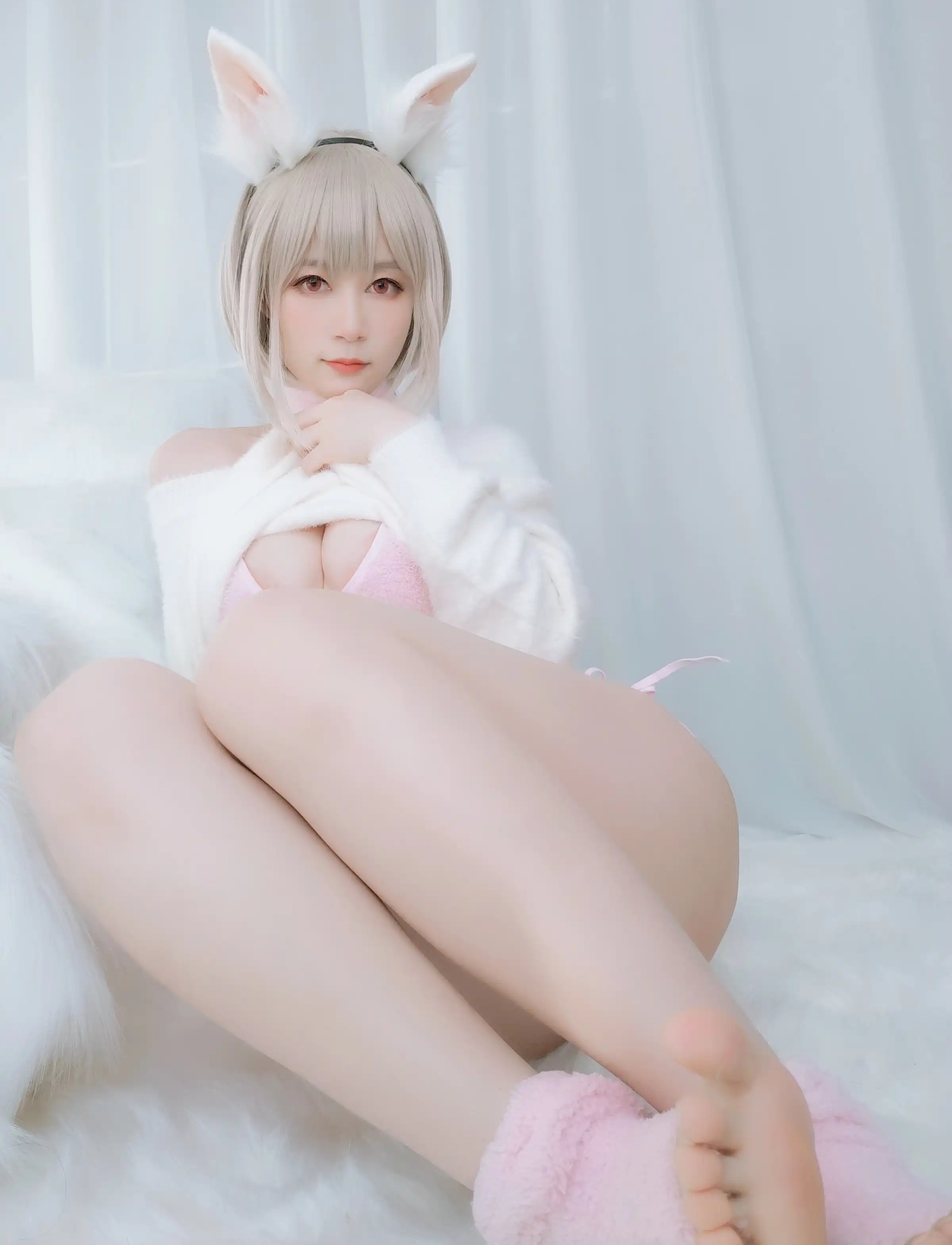 台湾Coser美女白银81-026 - 小白兔 主题写真 [105P]Xiuren秀人写真高清美女套图写真下载-看套图看套图