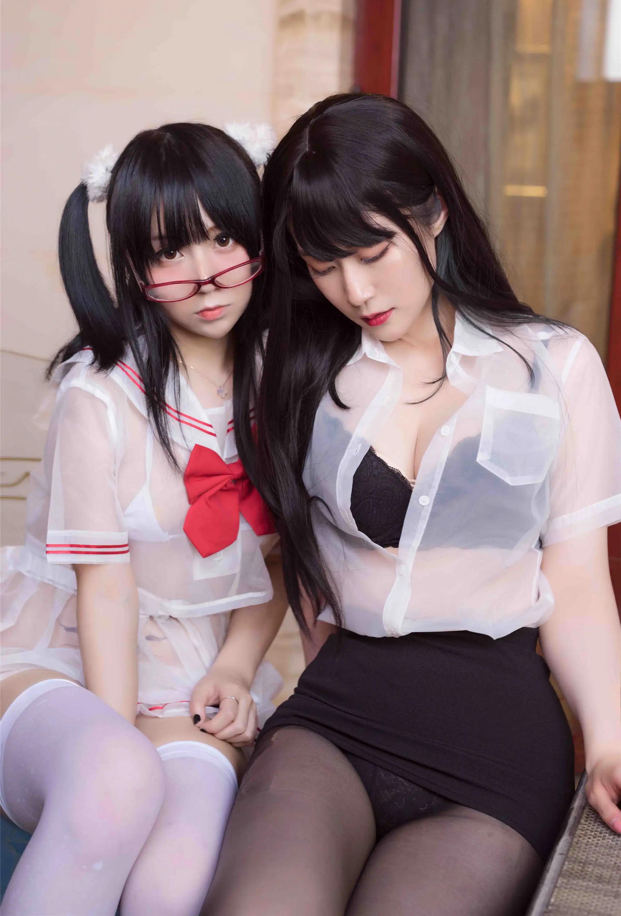 白银81-001 - 白银x软妹摇摇乐 双人 主题写真 [125P]Xiuren秀人写真高清美女套图写真下载-看套图看套图