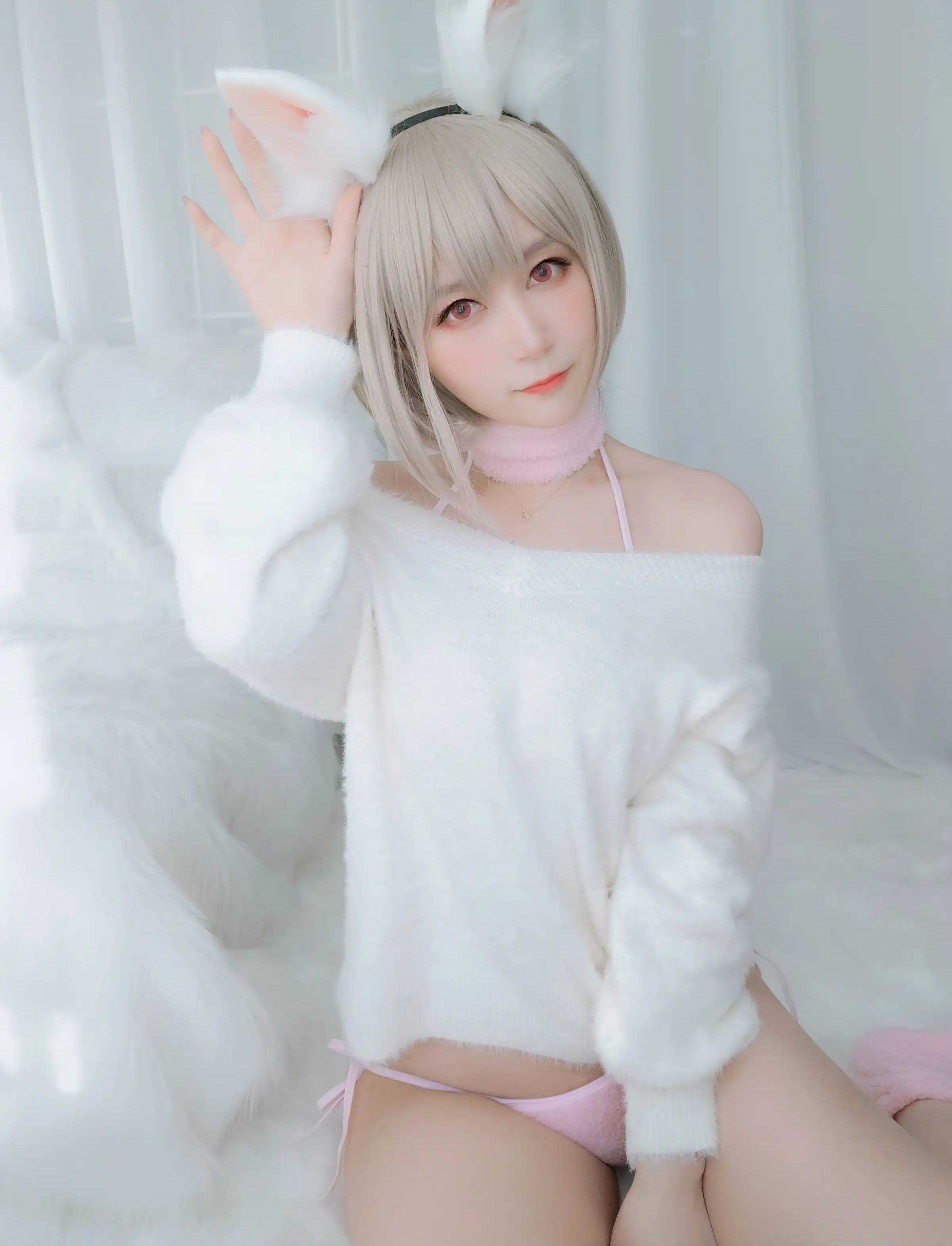 台湾Coser美女白银81-026 - 小白兔 主题写真 [105P]Xiuren秀人写真高清美女套图写真下载-看套图看套图