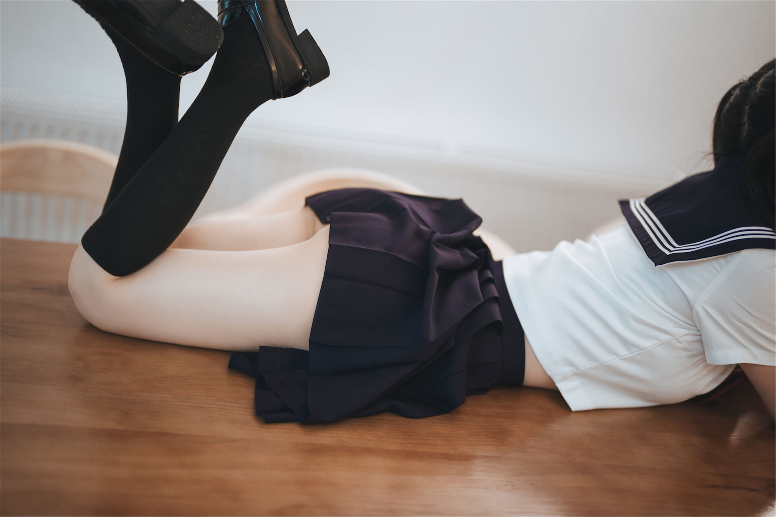 图片[4]-[COSPLAY] 桜井宁宁 – 双马尾JK-看套图