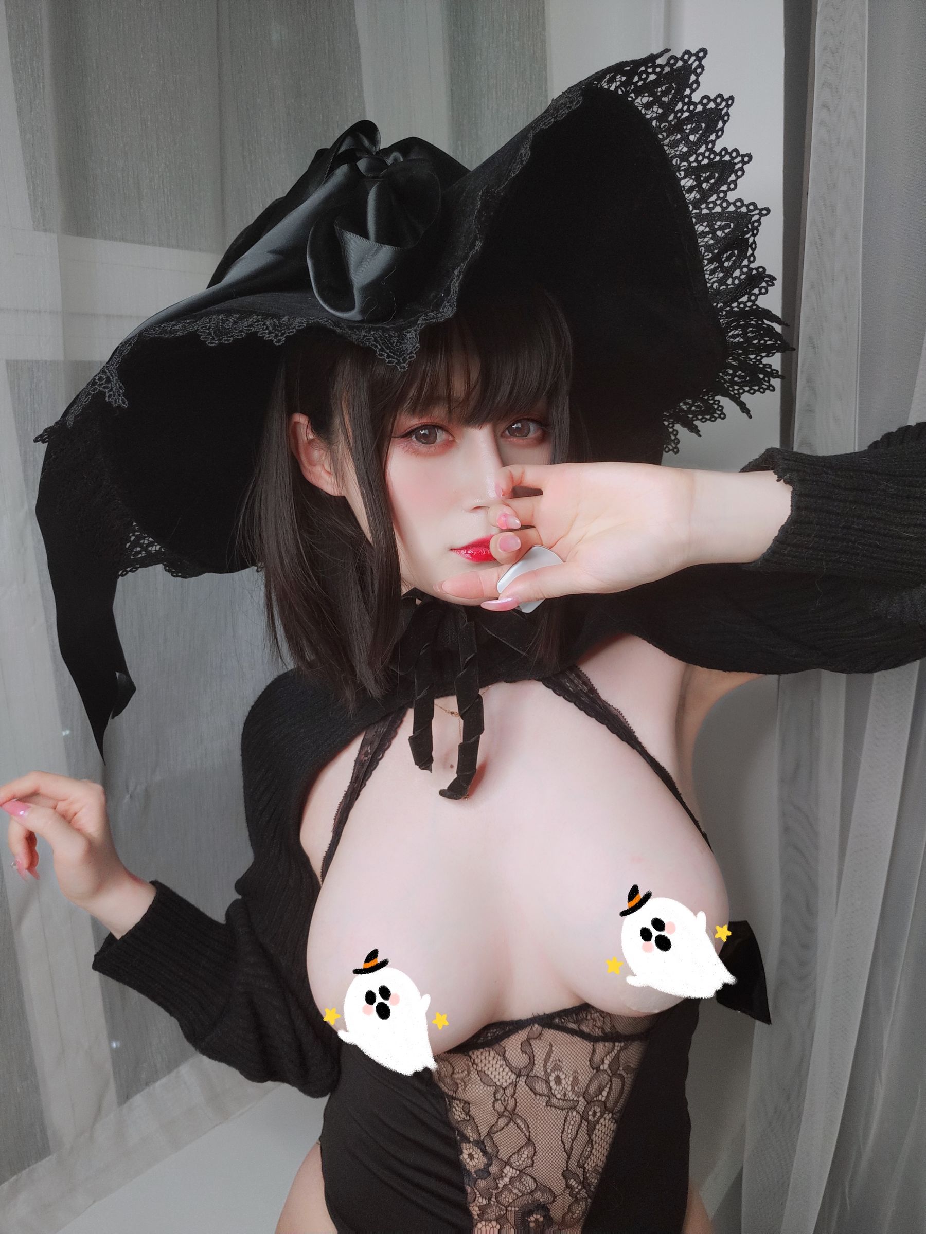 图片[5]-[COSPLAY] Coser小姐姐白银 – 柴郡魔女-看套图